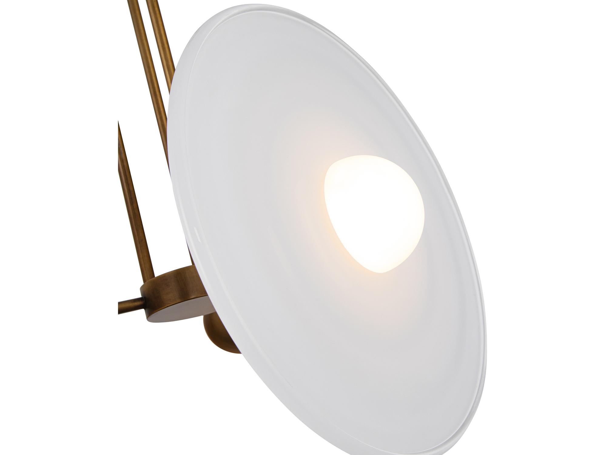 Alora Lighting Harbour Vintage Brass Dome Pendant