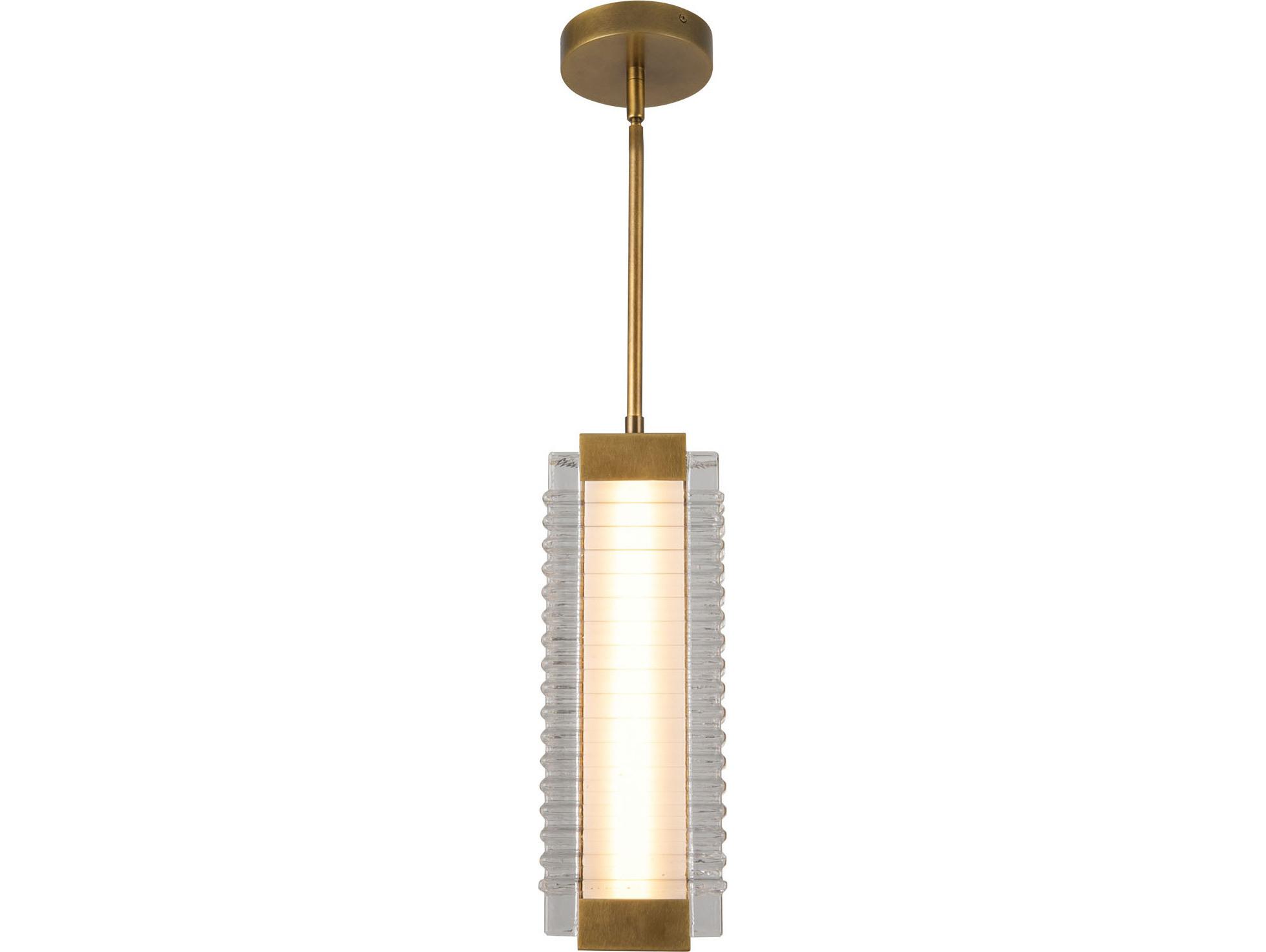 Alora Lighting Alai Vintage Brass Mini Pendant