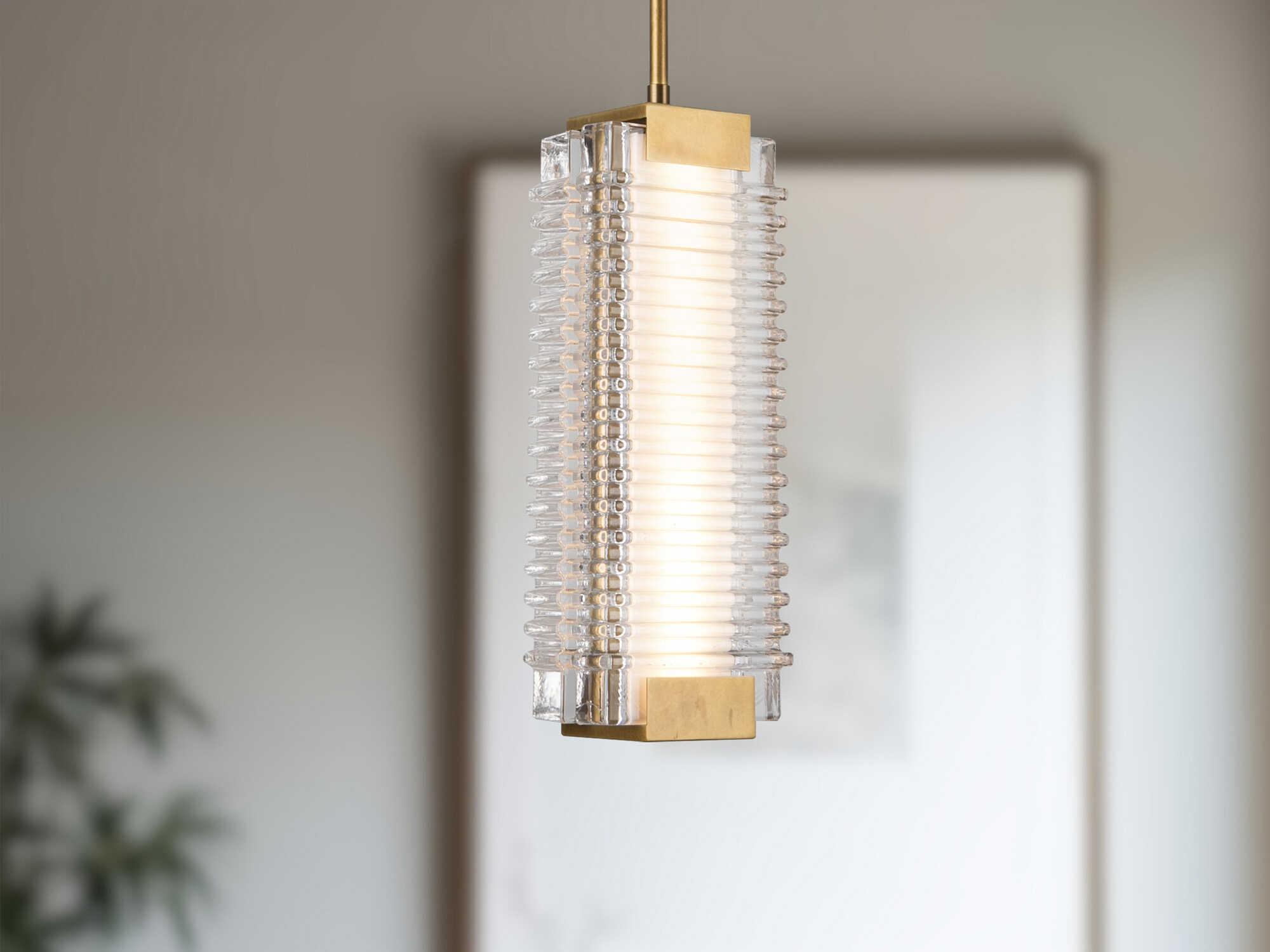 Alora Lighting Alai Vintage Brass Mini Pendant
