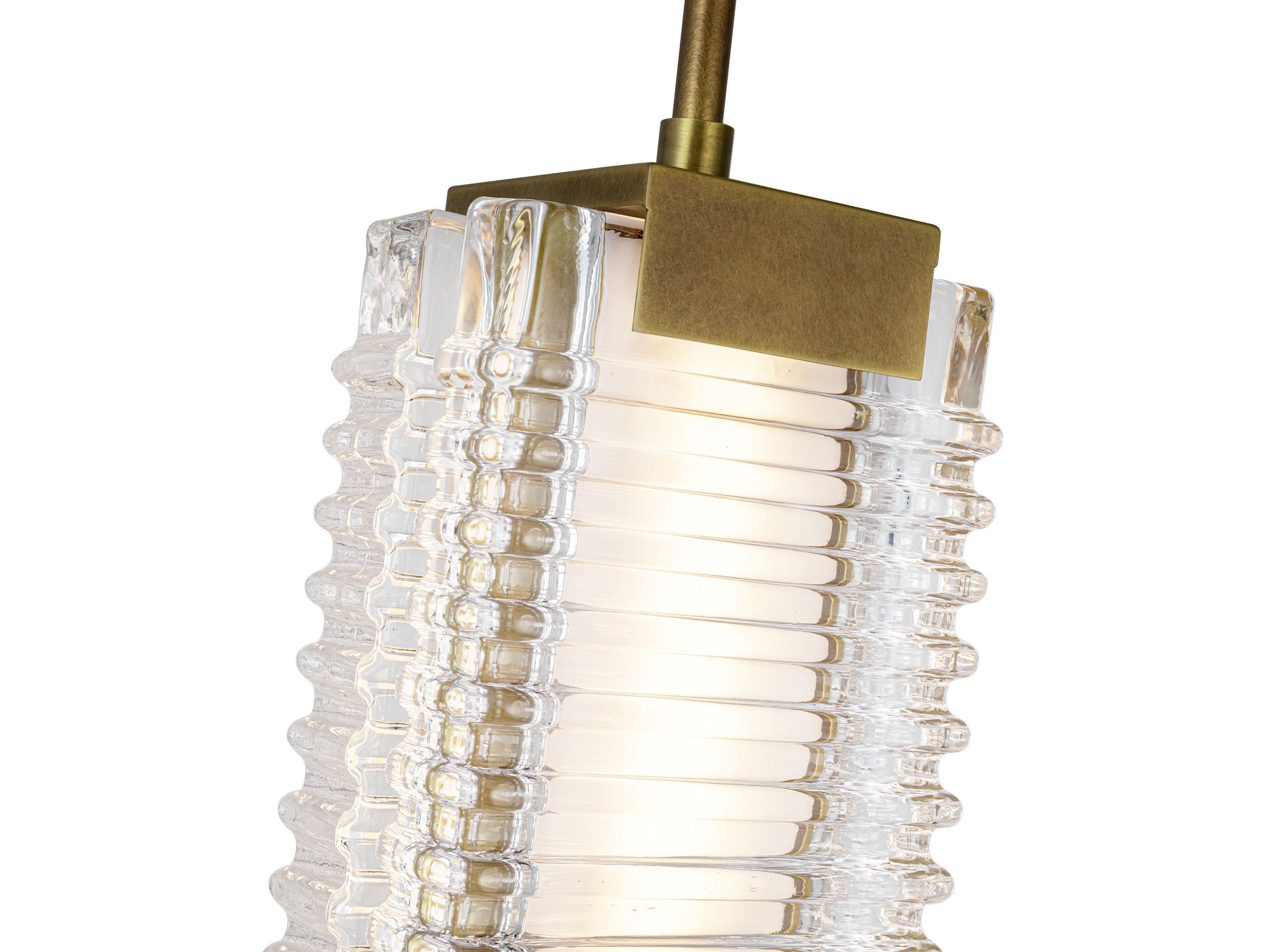 Alora Lighting Alai Vintage Brass Mini Pendant