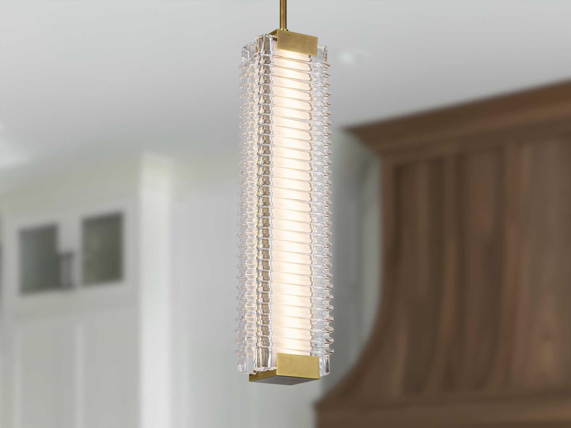 Alora Lighting Alai Vintage Brass Mini Pendant