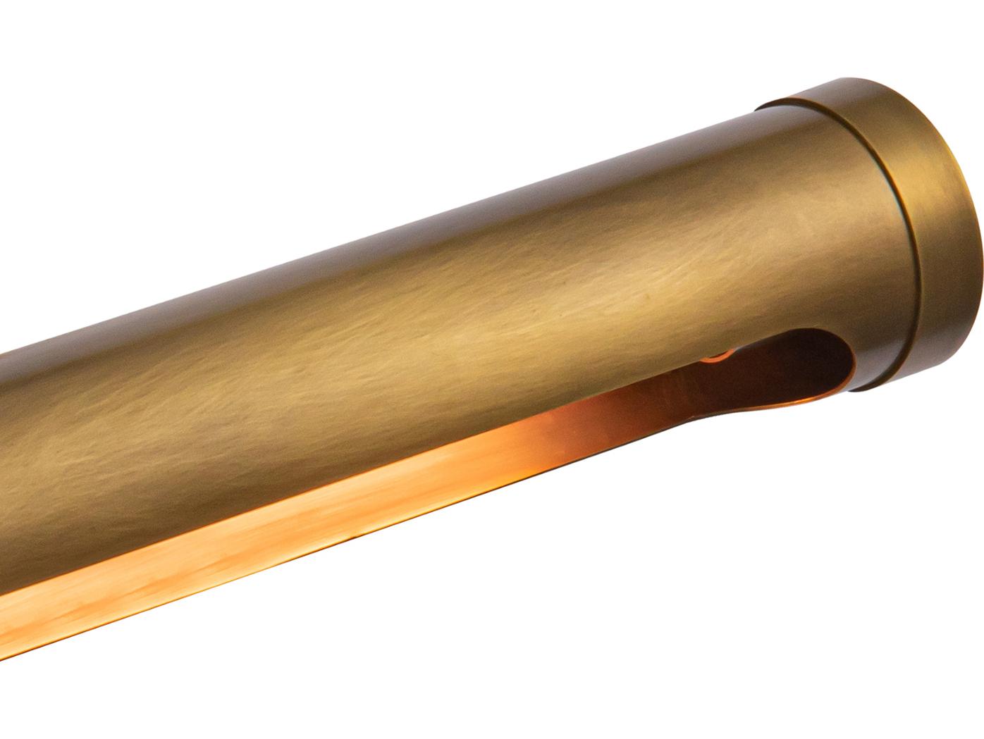 Alora Lighting Wynwood 2-Light Vintage Brass Picture Light