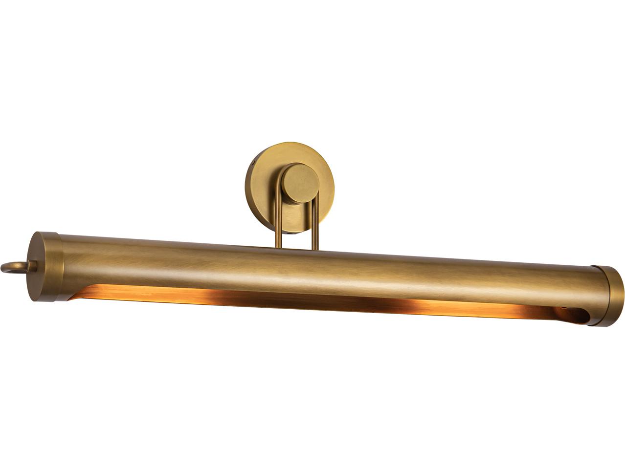 Alora Lighting Wynwood 2-Light Vintage Brass Picture Light