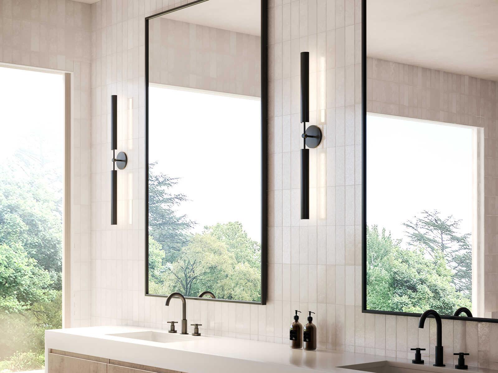 Alora Lighting Astrid Urban Bronze Wall Sconce