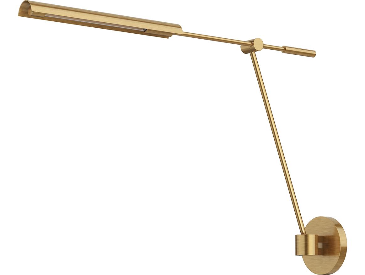 Alora Lighting Astrid Vintage Brass Swing Wall Sconce