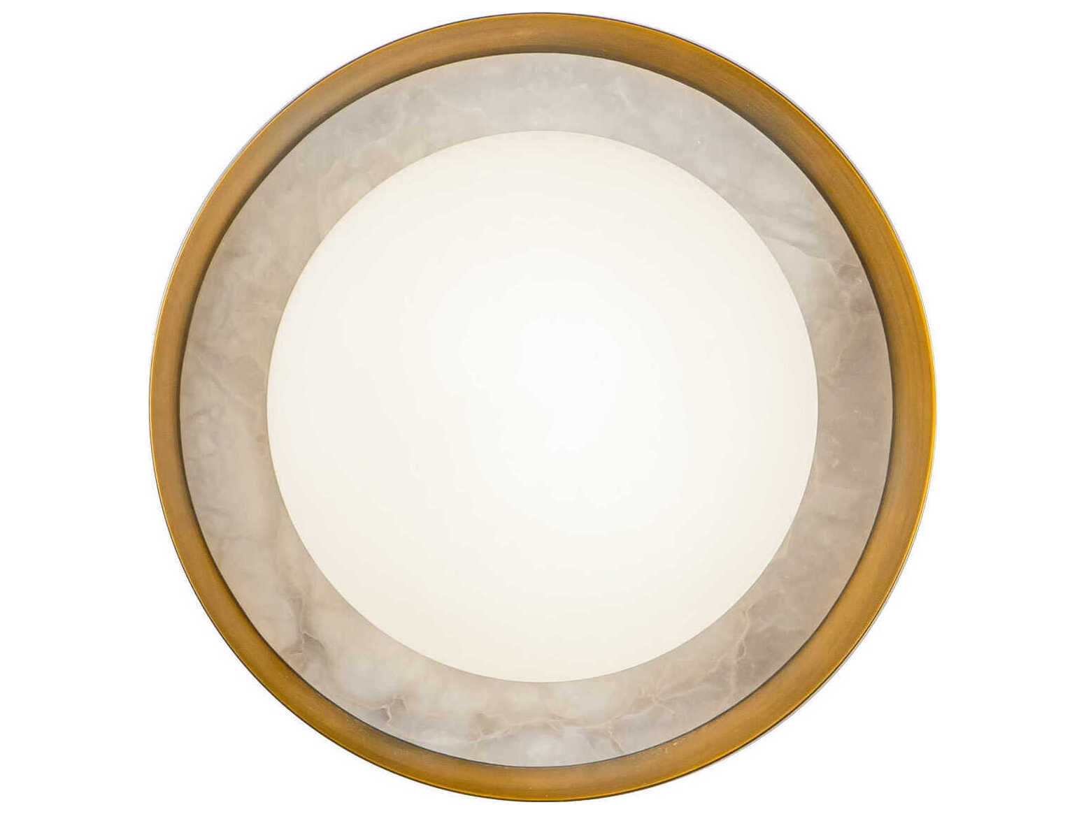 Alora Lighting Alonso Vintage Brass Vanity Light