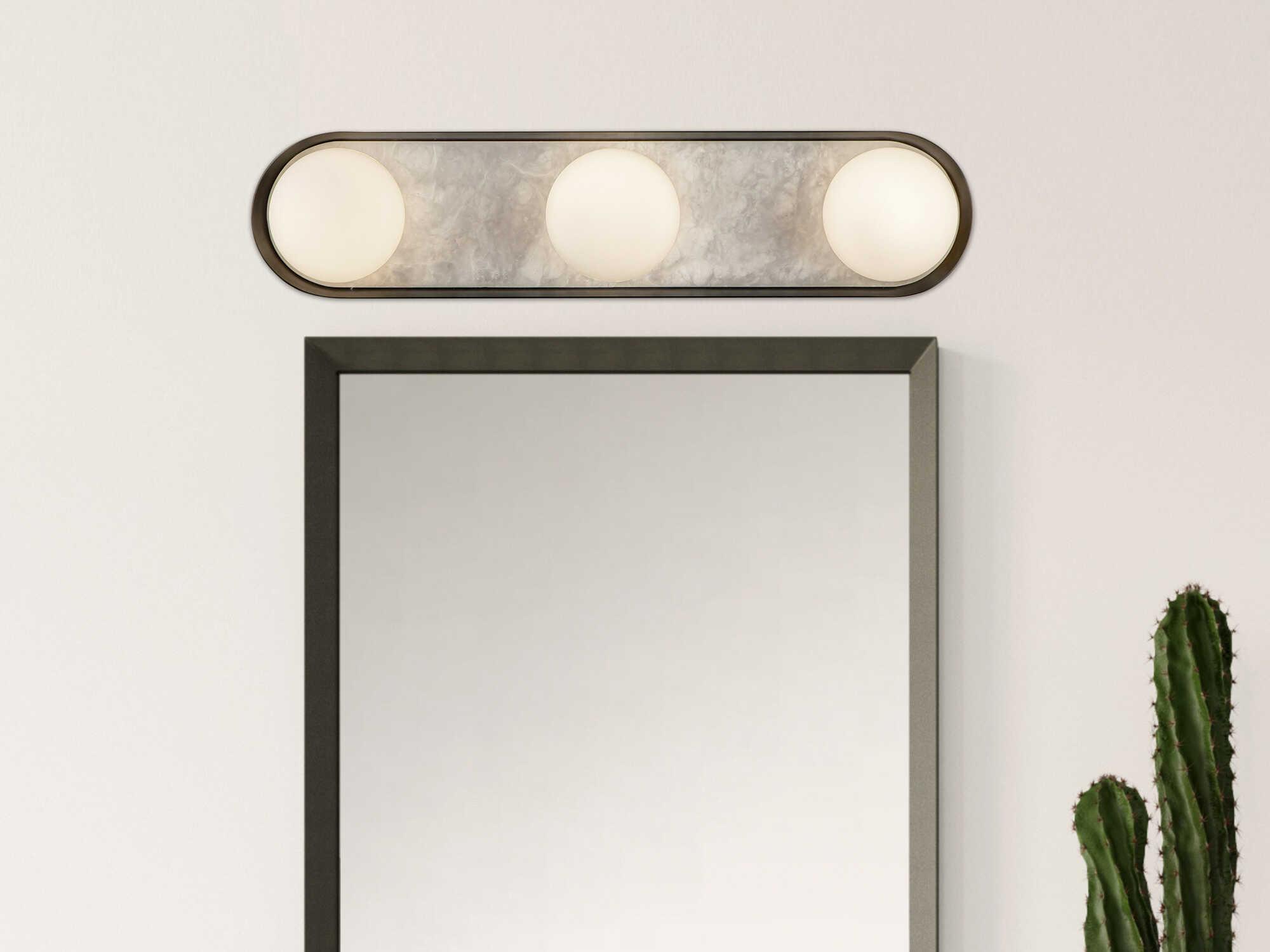 Alora Lighting Alonso Urban Bronze Vanity Light