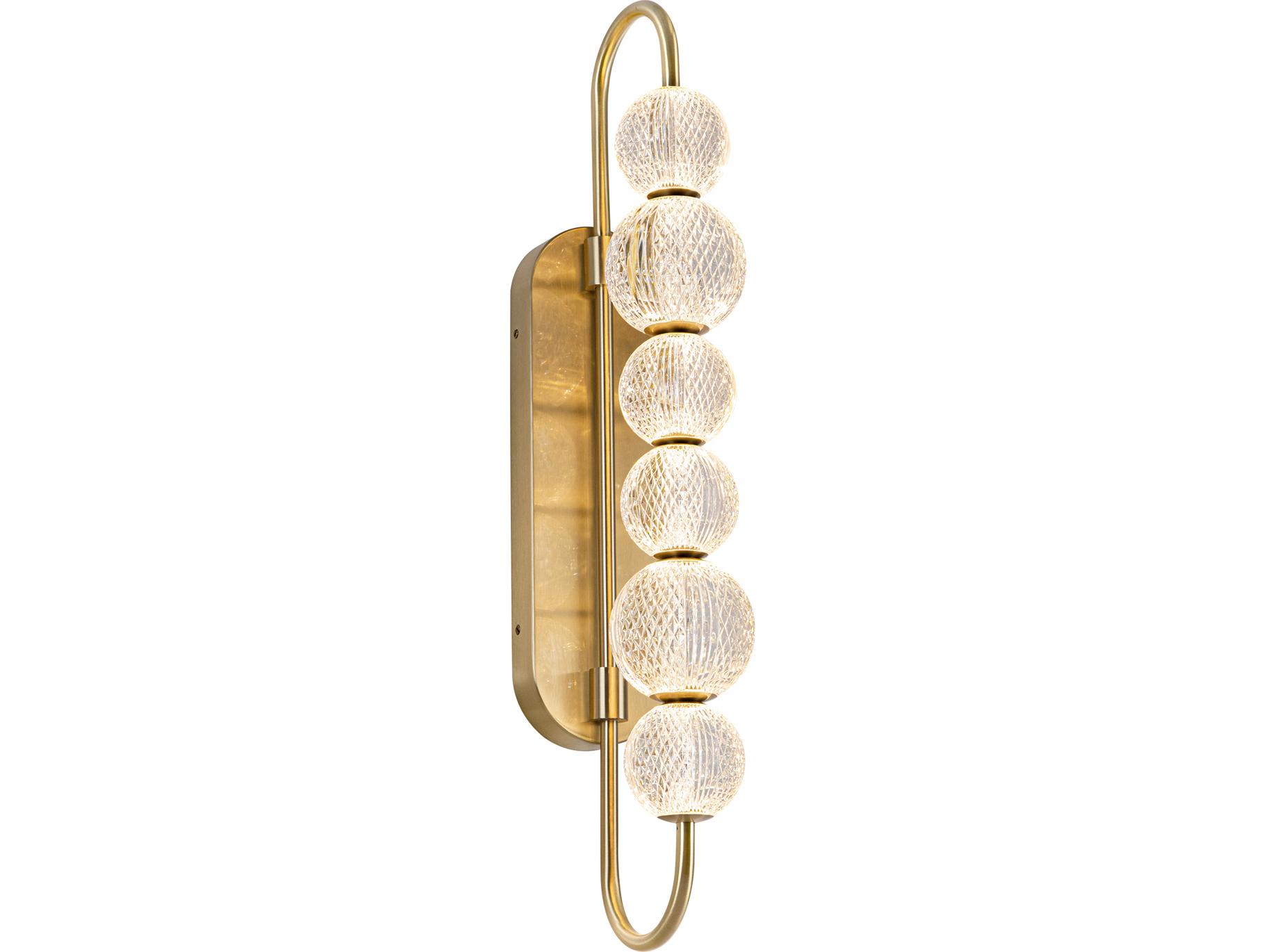 Alora Lighting Marni Natural Brass Wall Sconce