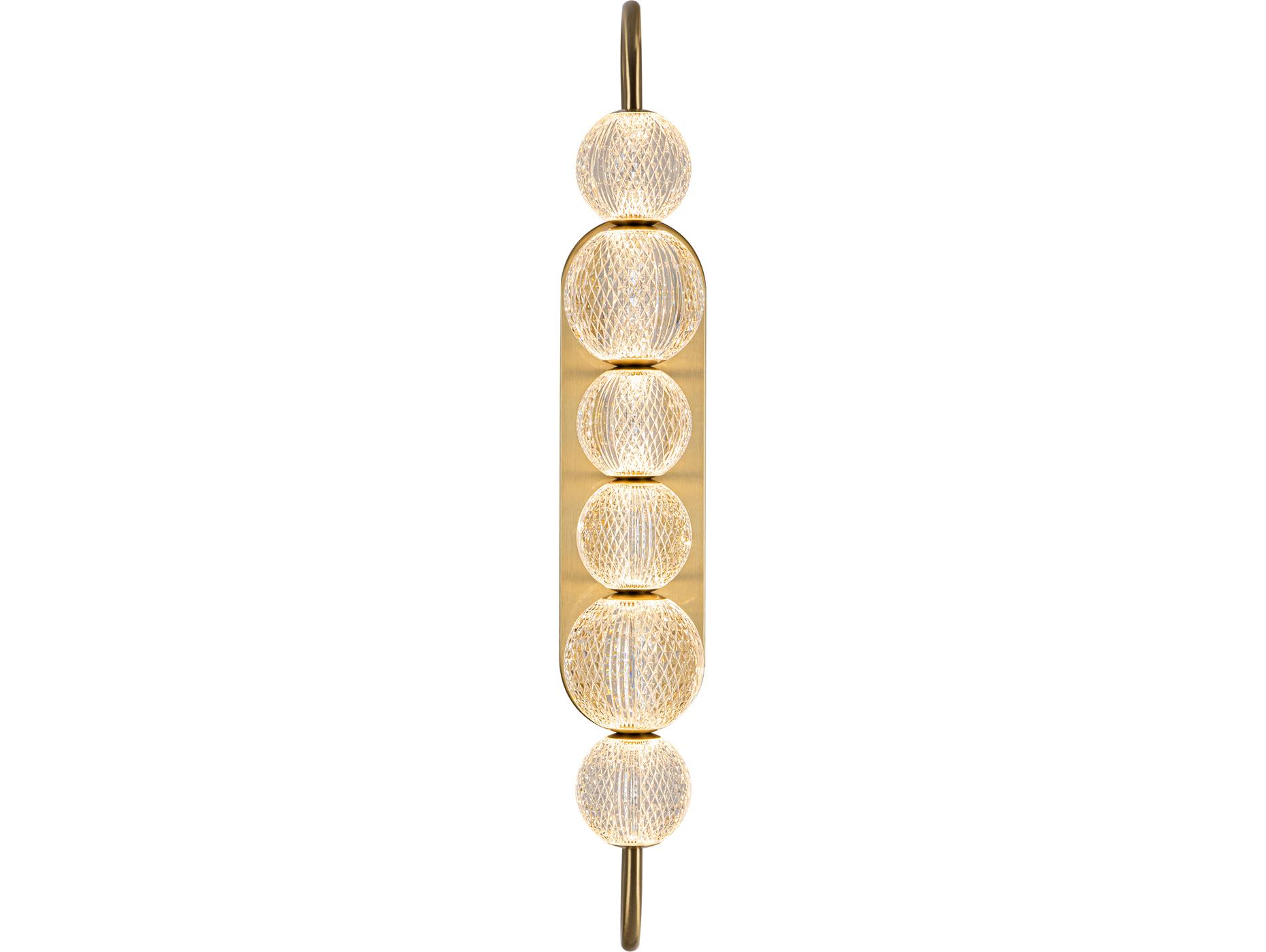Alora Lighting Marni Natural Brass Wall Sconce