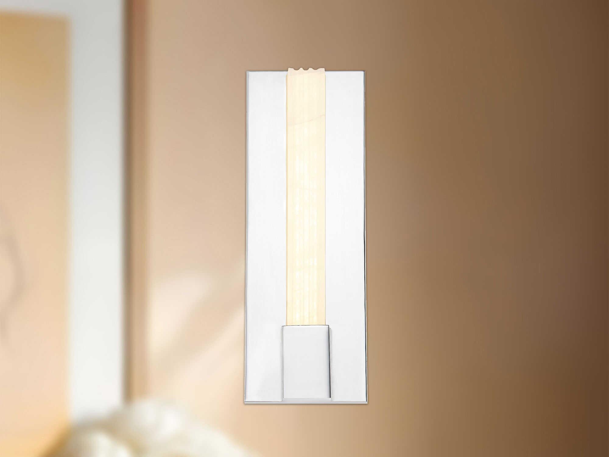 Alora Lighting Kismet Polished Nickel Silver Wall Sconce