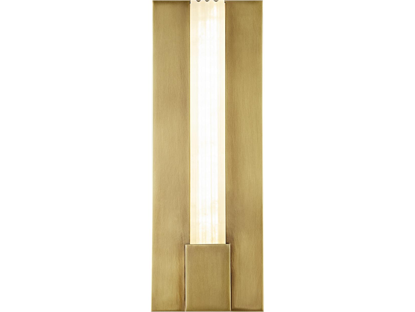 Alora Lighting Kismet Vintage Brass Wall Sconce