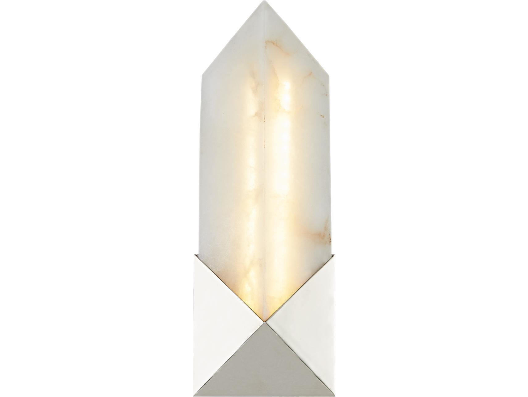 Alora Lighting Caesar Polished Nickel Wall Sconce