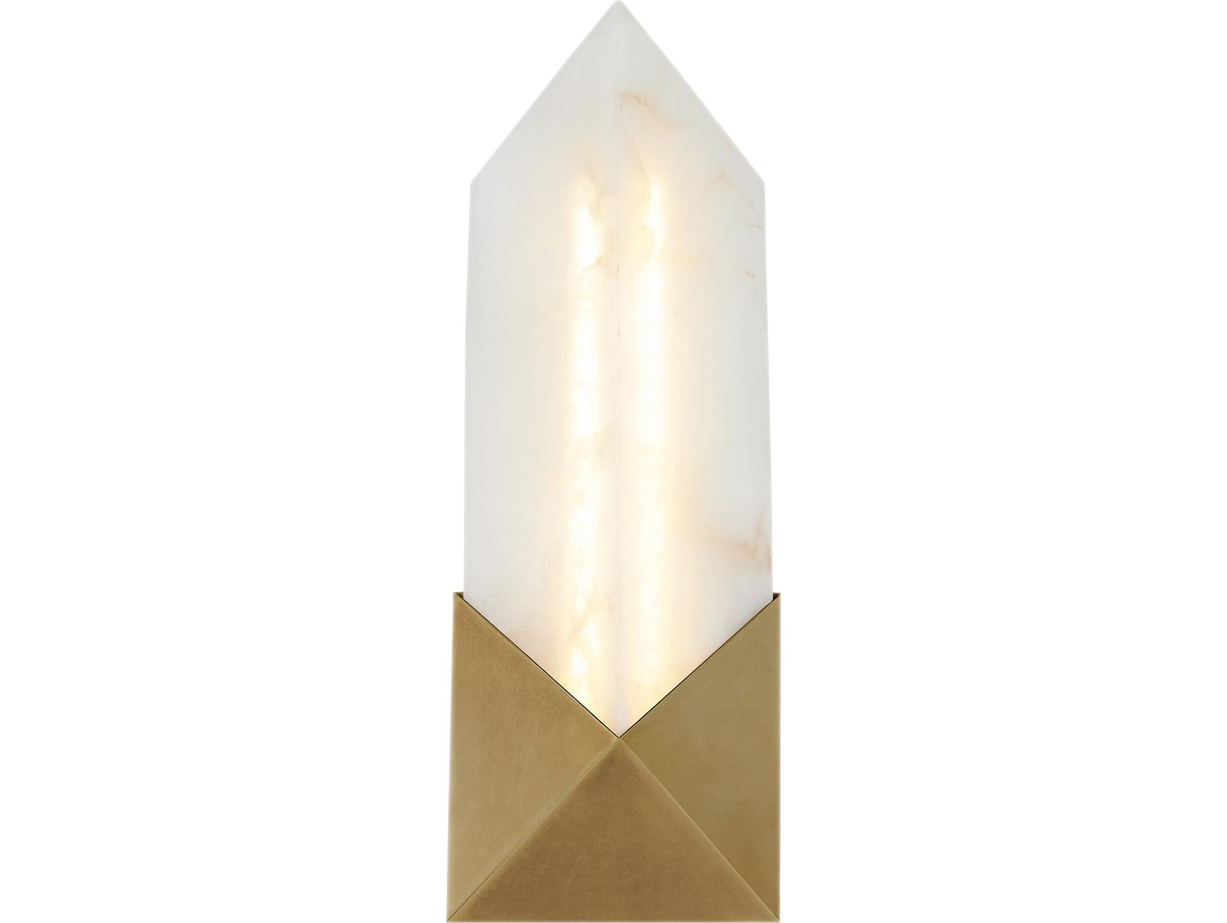 Alora Lighting Caesar Vintage Brass Wall Sconce