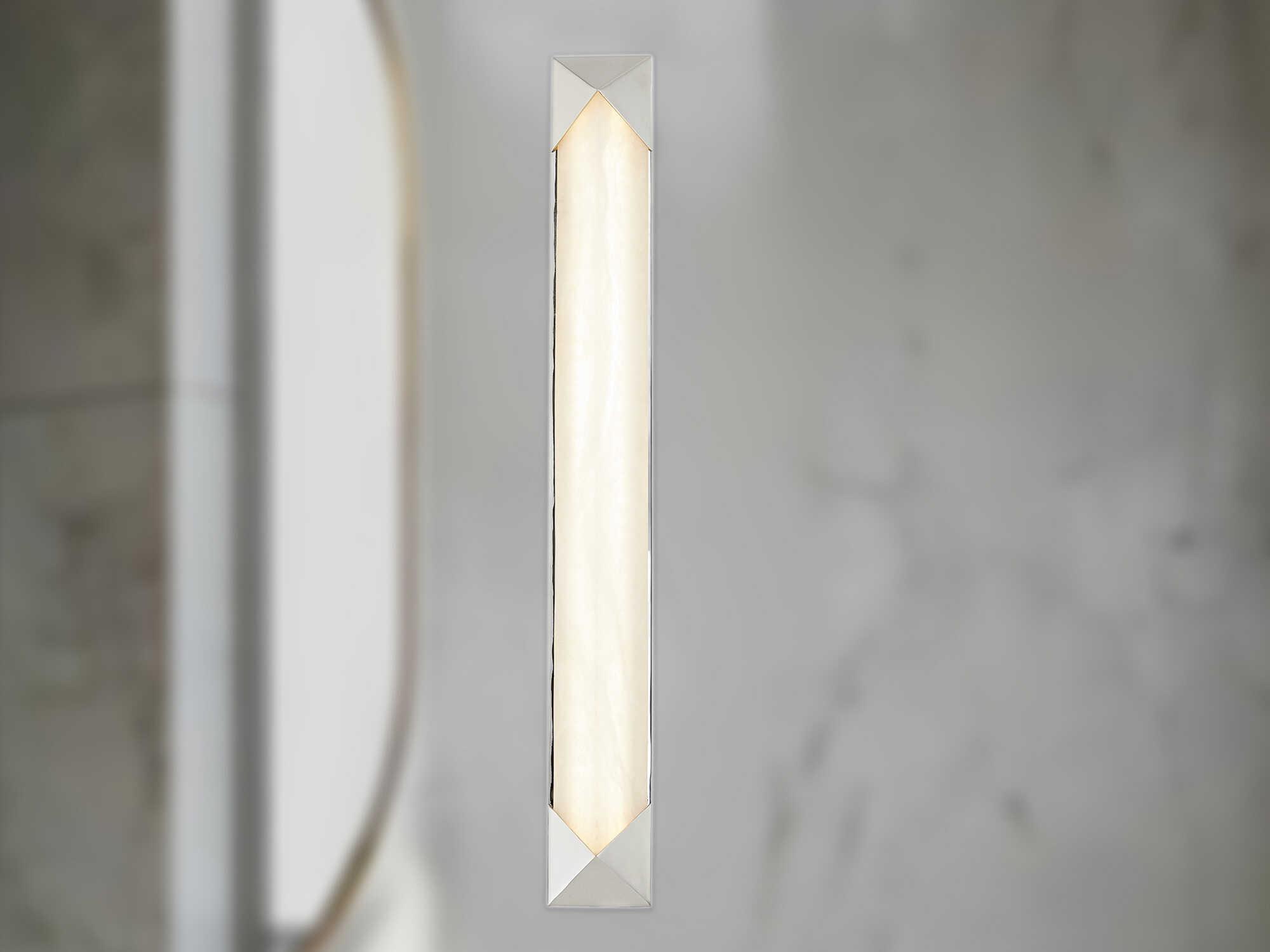 Alora Lighting Caesar Polished Nickel Wall Sconce