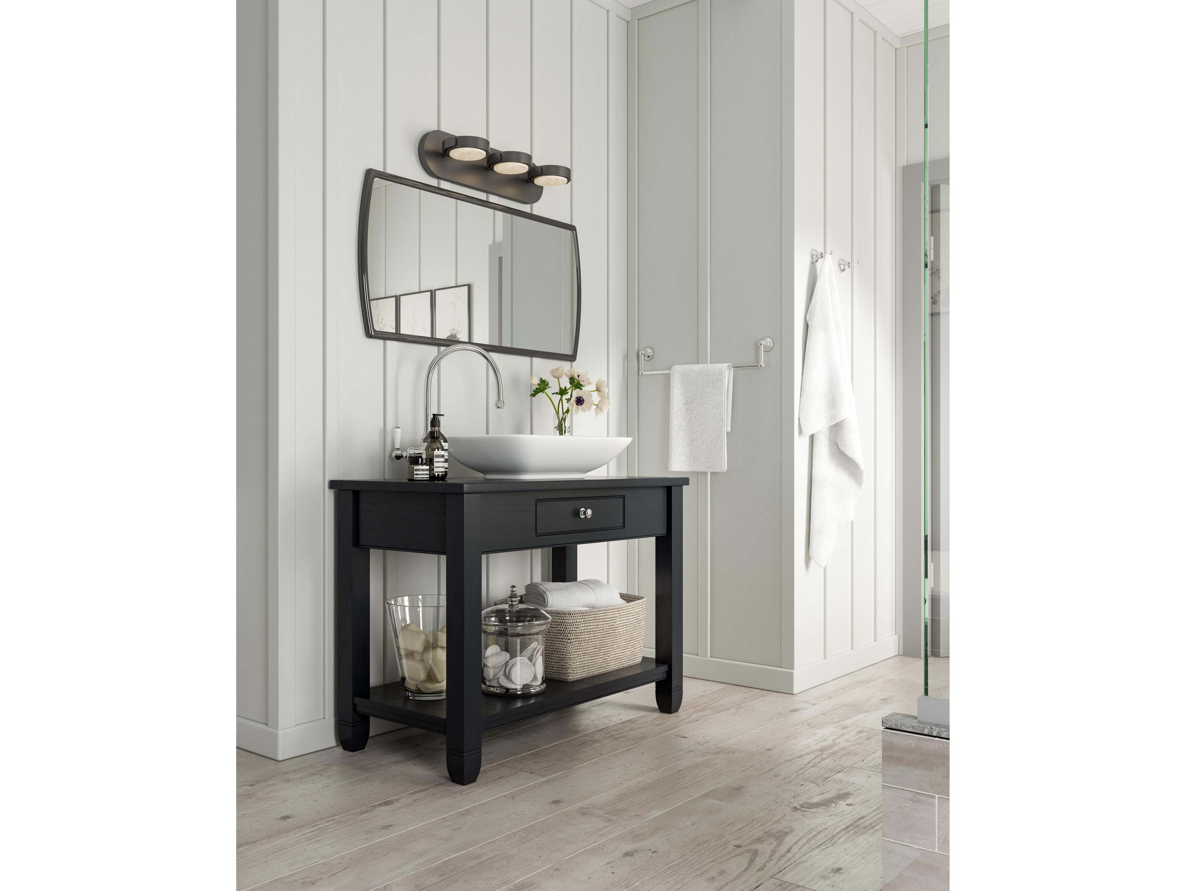 Alora Lighting Blanco Urban Bronze Vanity Light