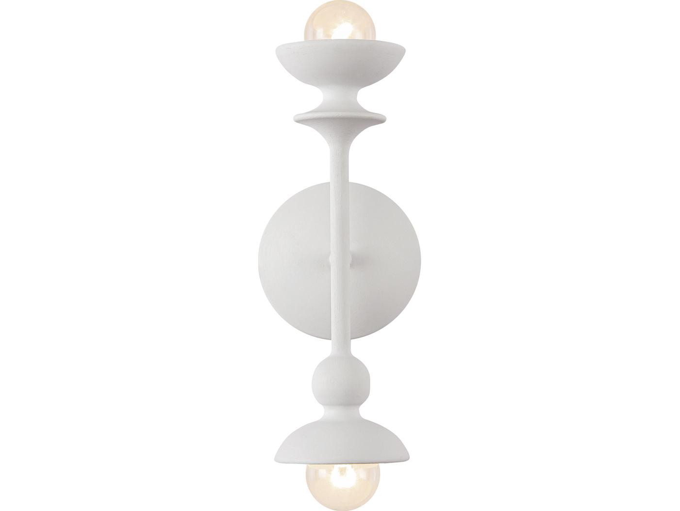Alora Lighting Cadence 2-Light Antique White Wall Sconce