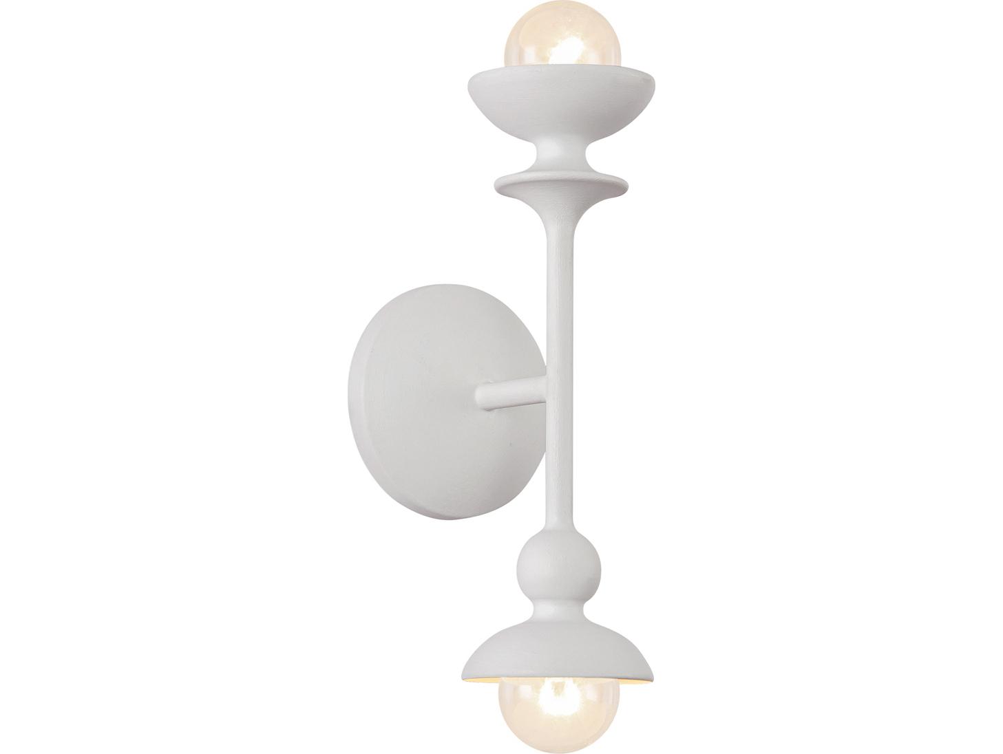 Alora Lighting Cadence 2-Light Antique White Wall Sconce