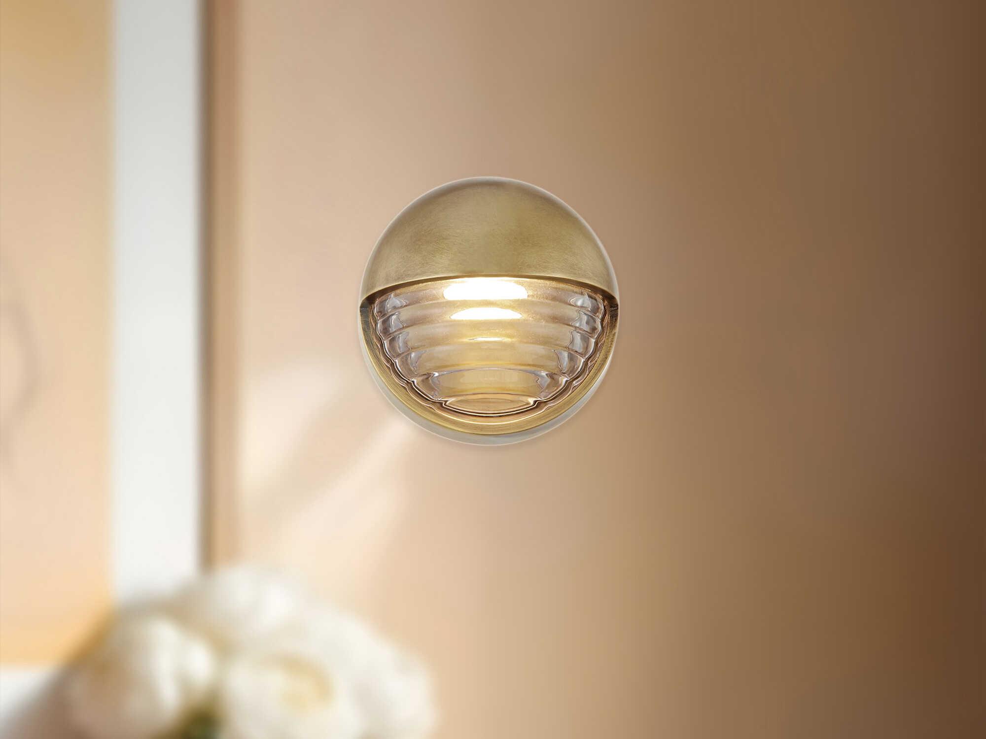 Alora Lighting Palais Vintage Brass Wall Sconce