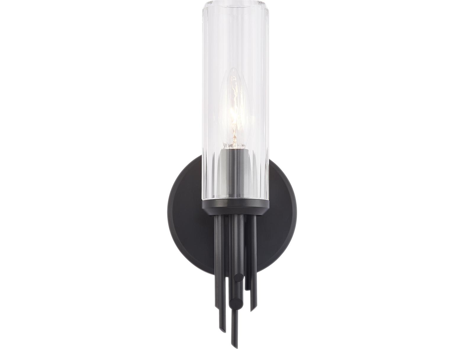 Alora Lighting Torres 1-Light Matte Black Wall Sconce