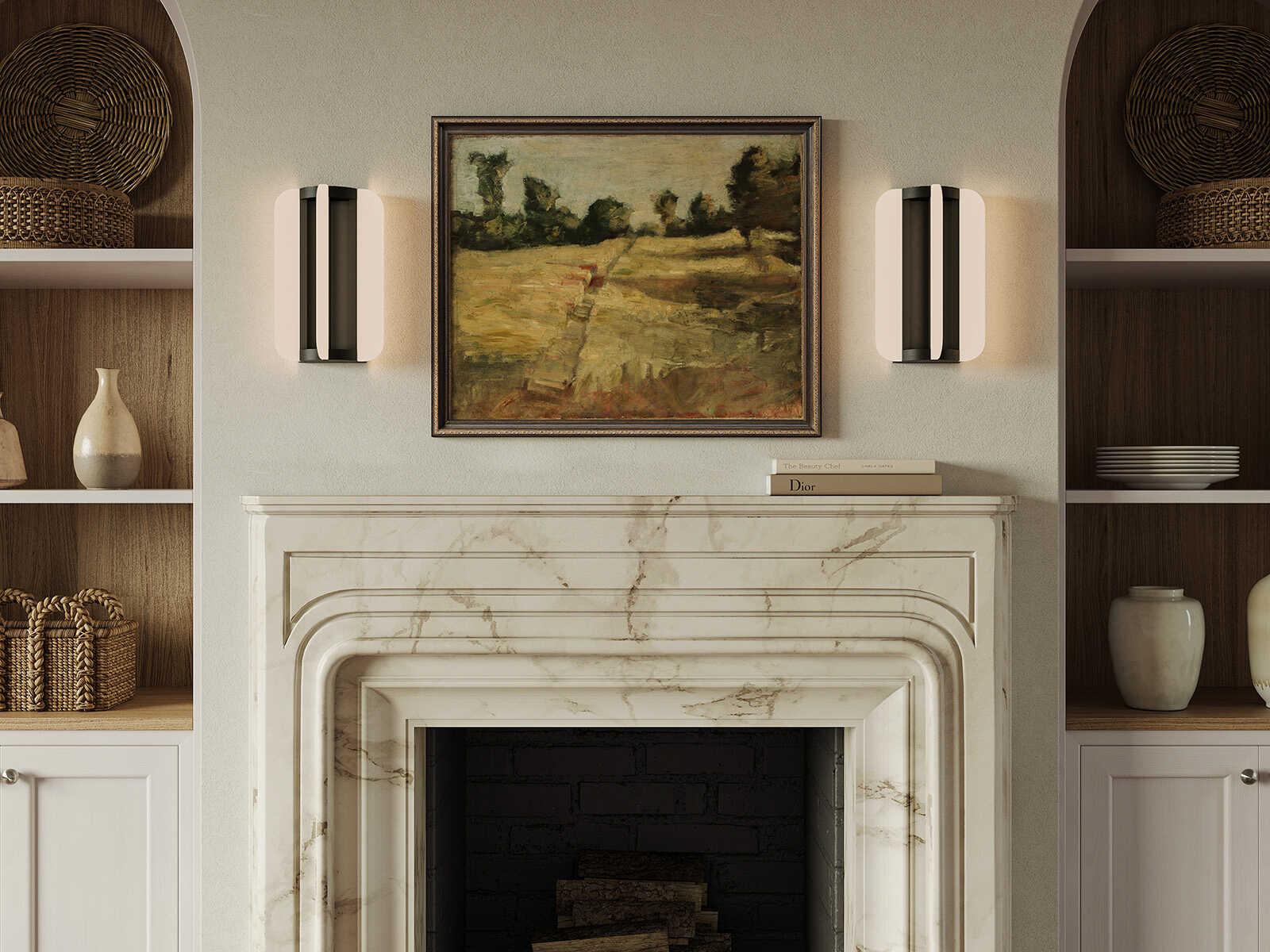 Alora Lighting Anders Urban Bronze Black Vanity Light