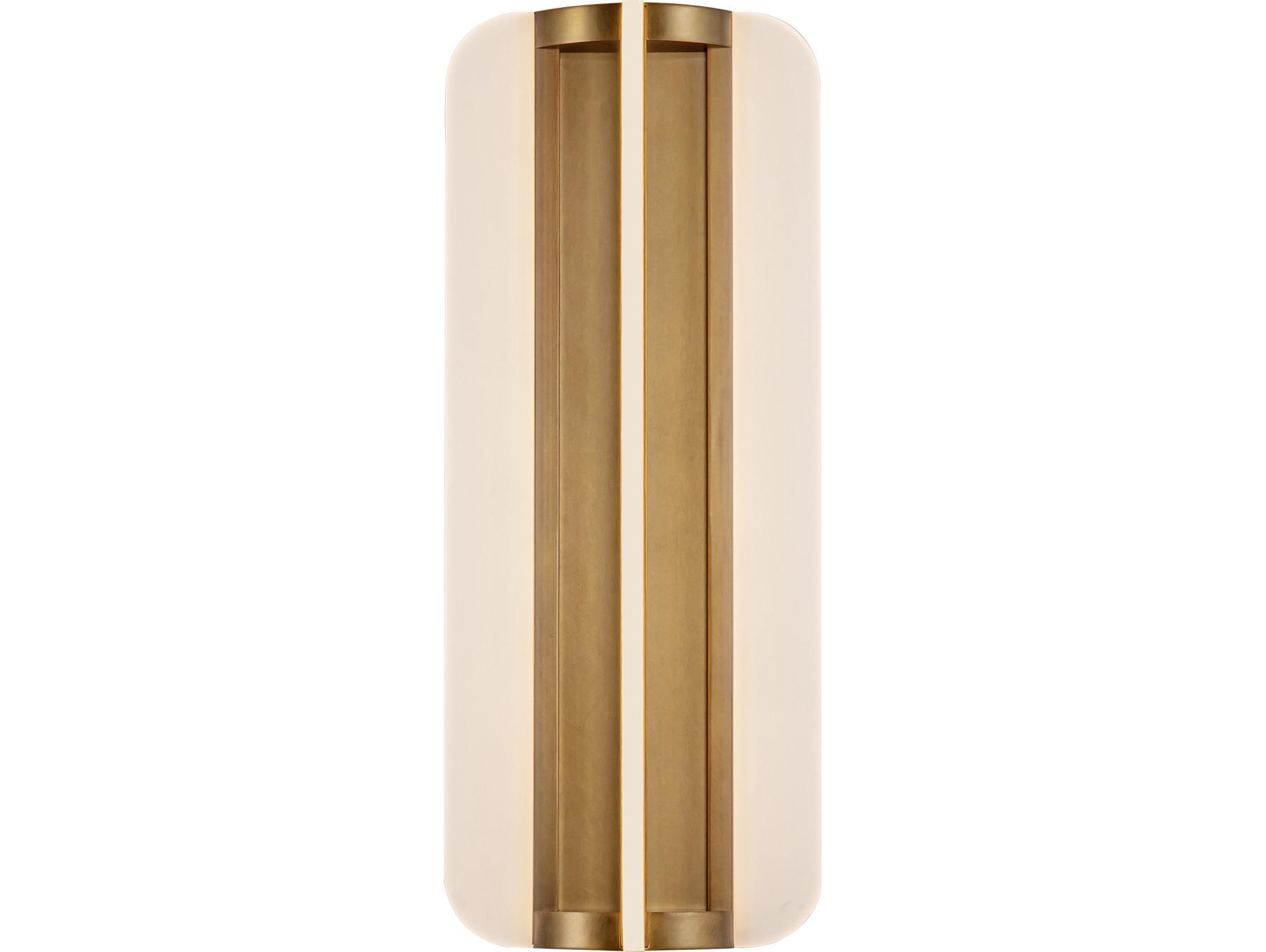 Alora Lighting Anders Vintage Brass Vanity Light