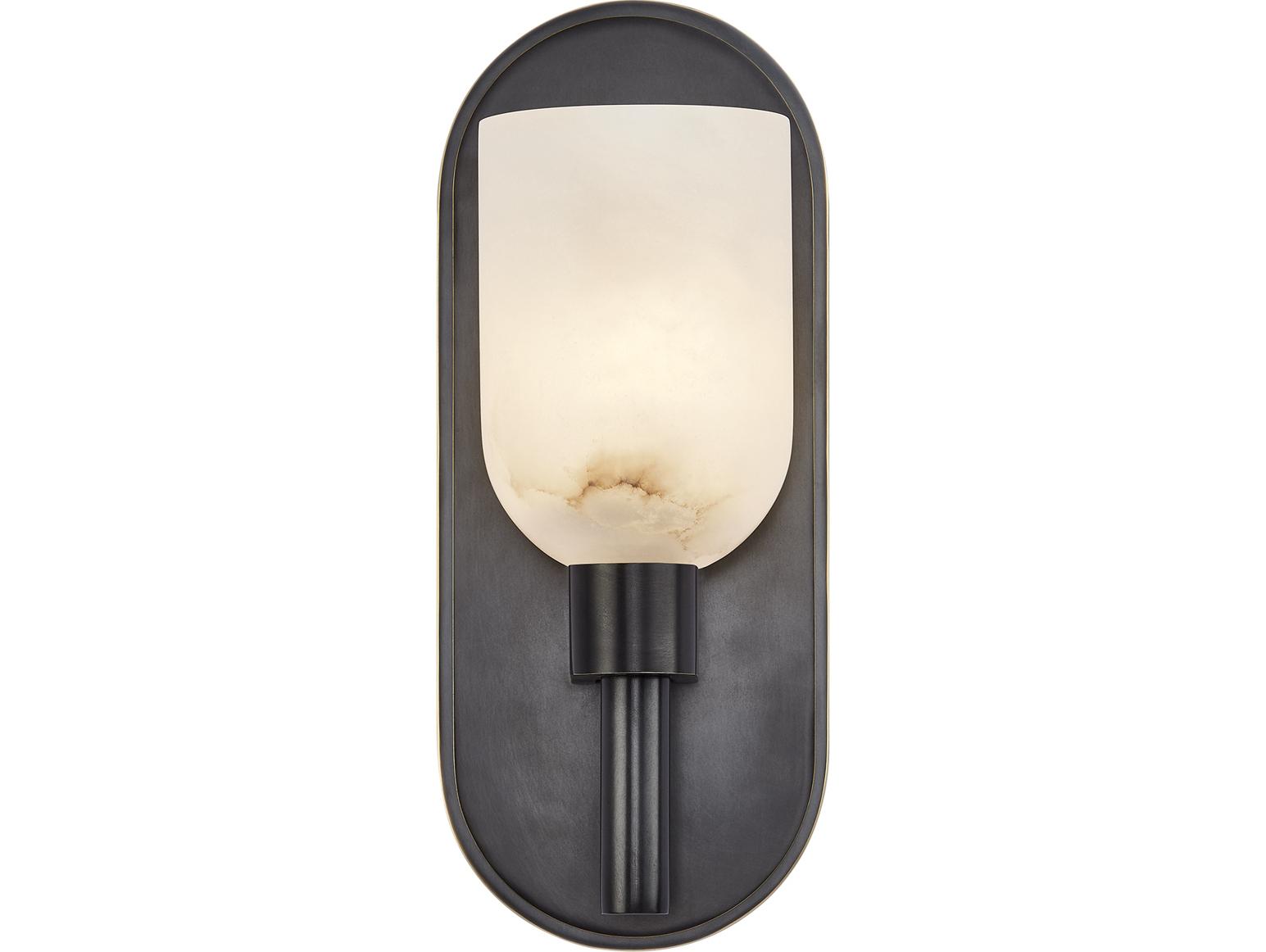 Alora Lighting Lucian 1-Light Urban Bronze Wall Sconce