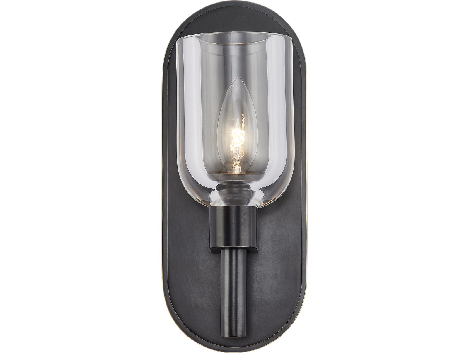 Alora Lighting Lucian 1-Light Urban Bronze Wall Sconce