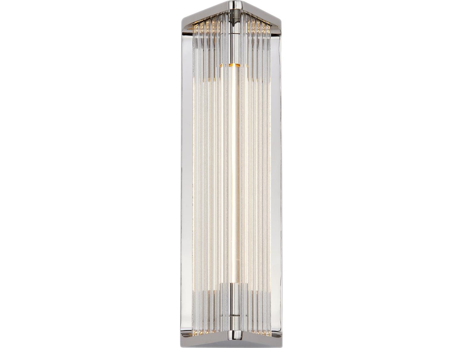 Alora Lighting Sabre Polished Nickel Wall Sconce