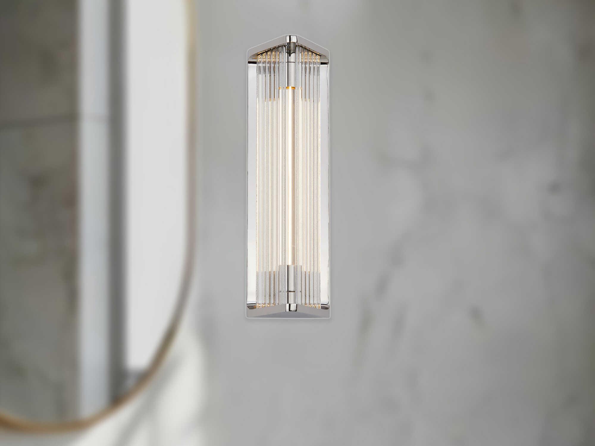 Alora Lighting Sabre Polished Nickel Wall Sconce