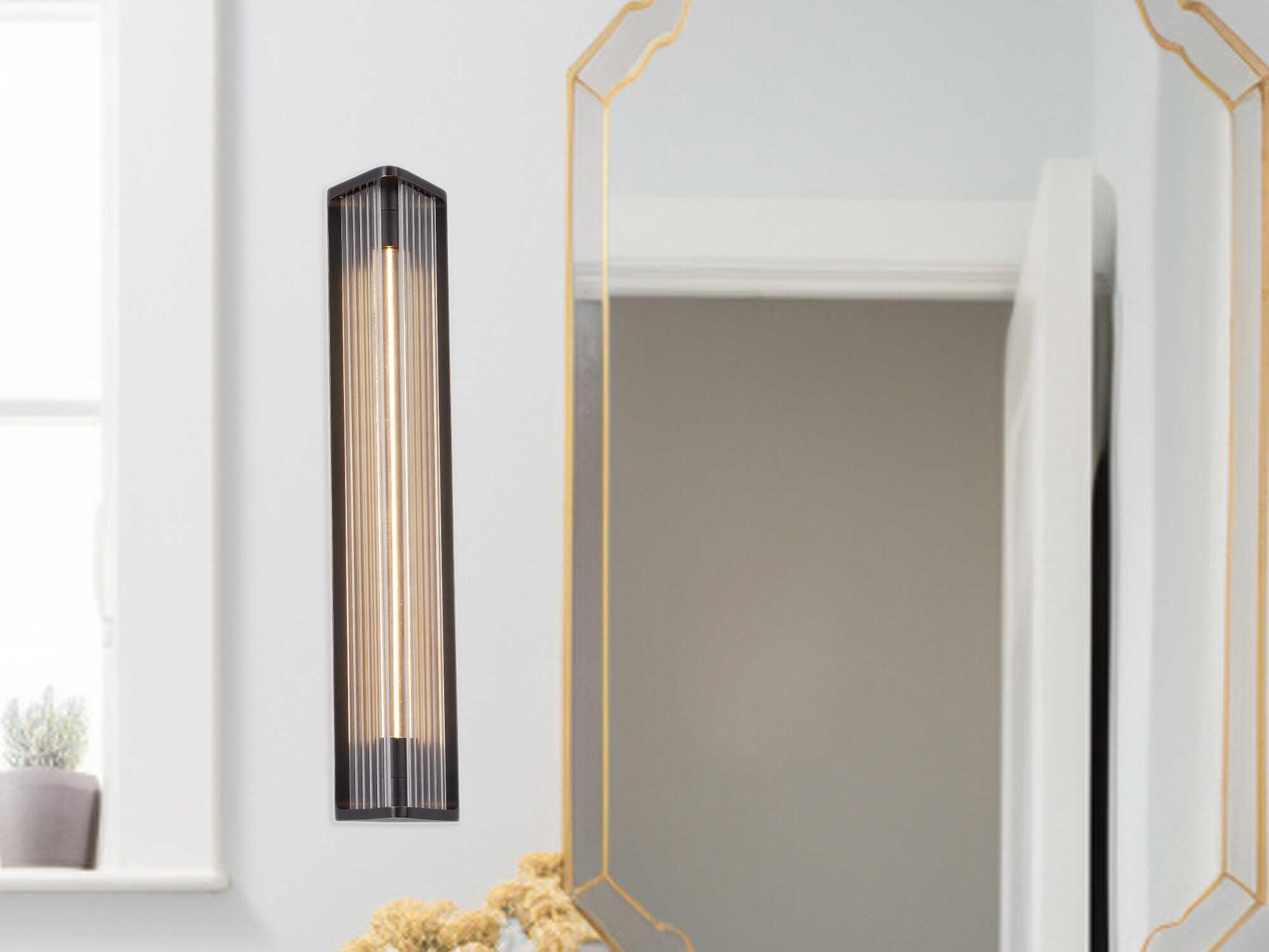 Alora Lighting Sabre Urban Bronze Wall Sconce