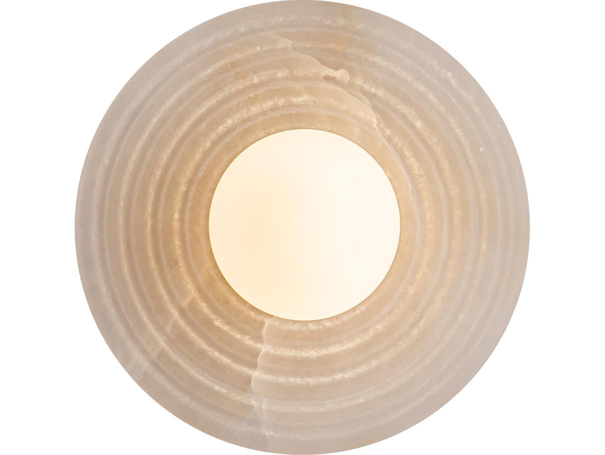 Alora Lighting Dahlia Vintage Brass Wall Sconce