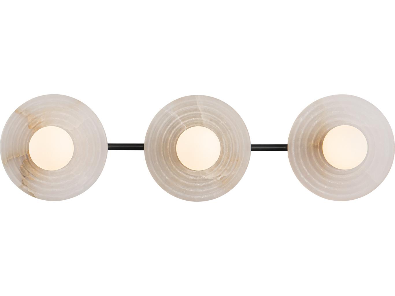 Alora Lighting Dahlia Urban Bronze Black Vanity Light