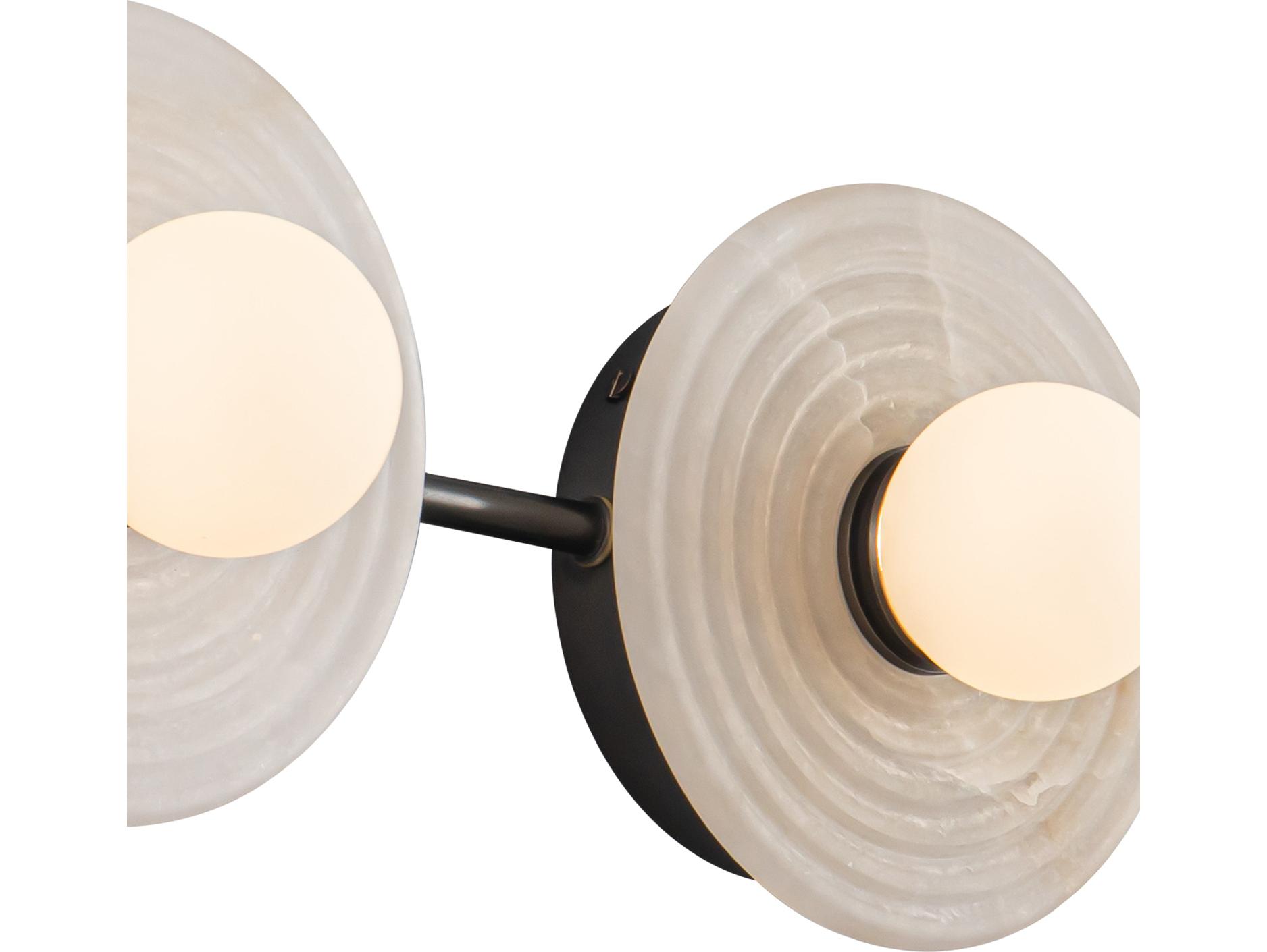 Alora Lighting Dahlia Urban Bronze Black Vanity Light