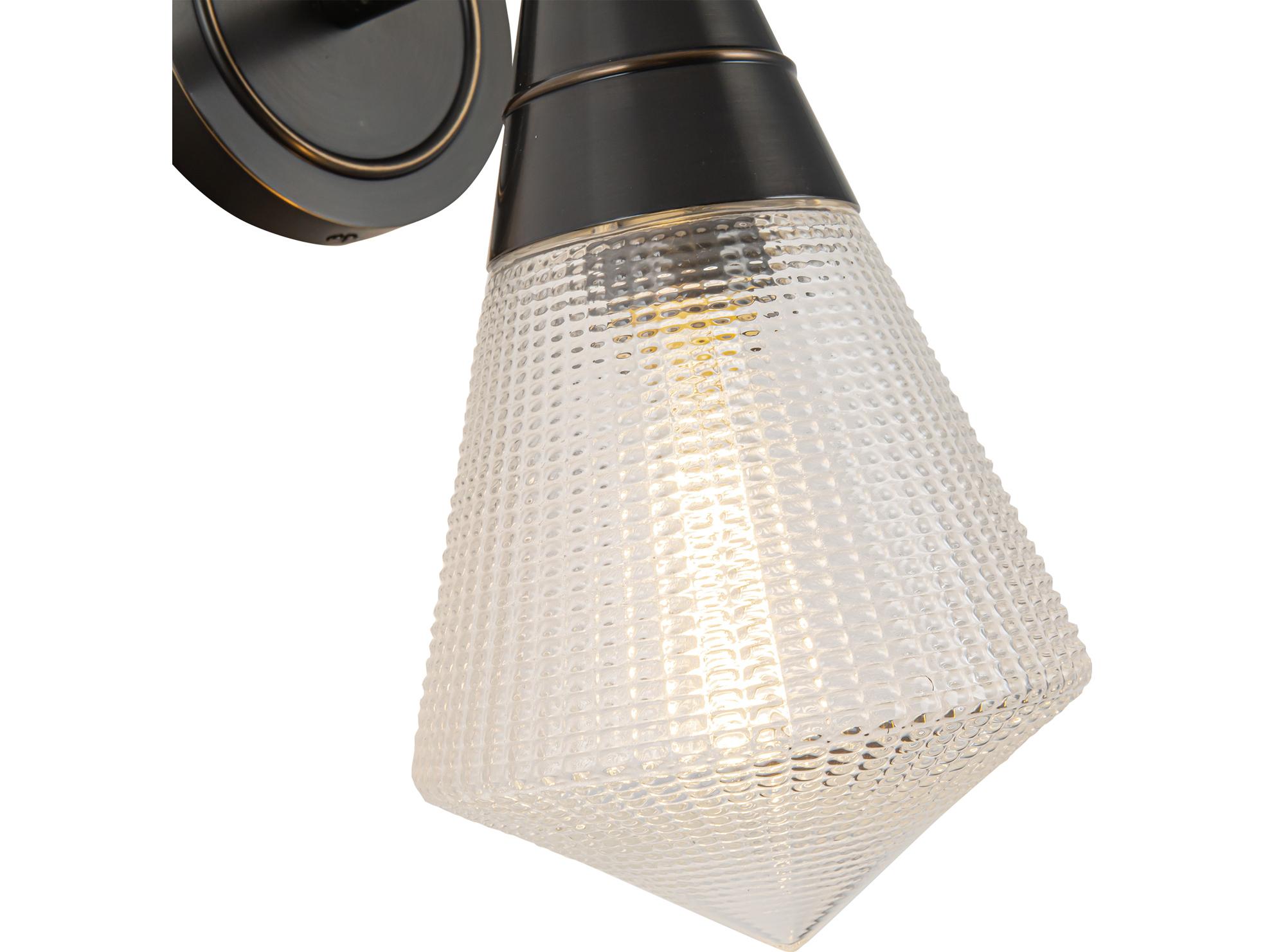 Alora Lighting Willard 1-Light Urban Bronze Wall Sconce