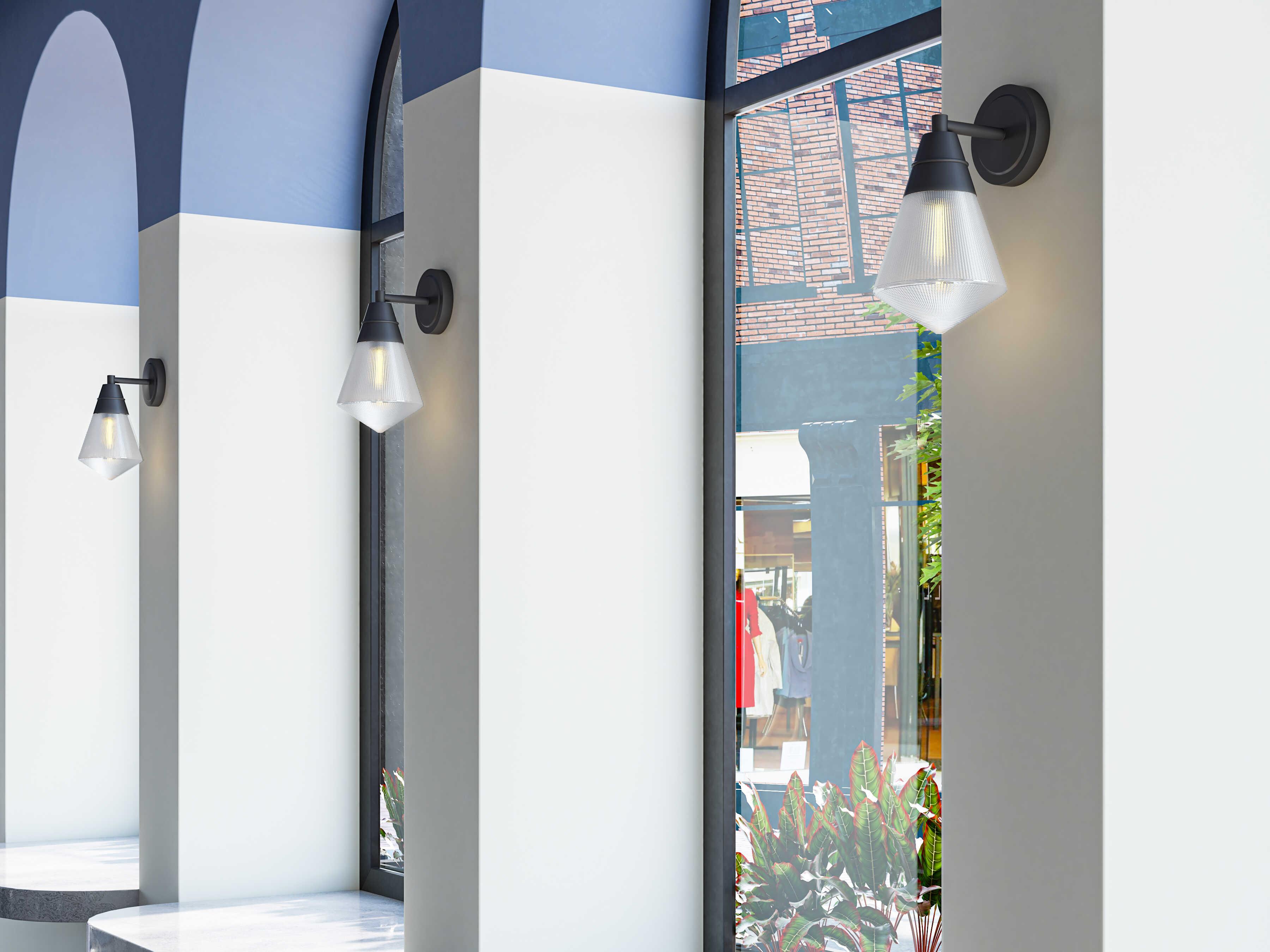 Alora Lighting Willard 1-Light Urban Bronze Wall Sconce