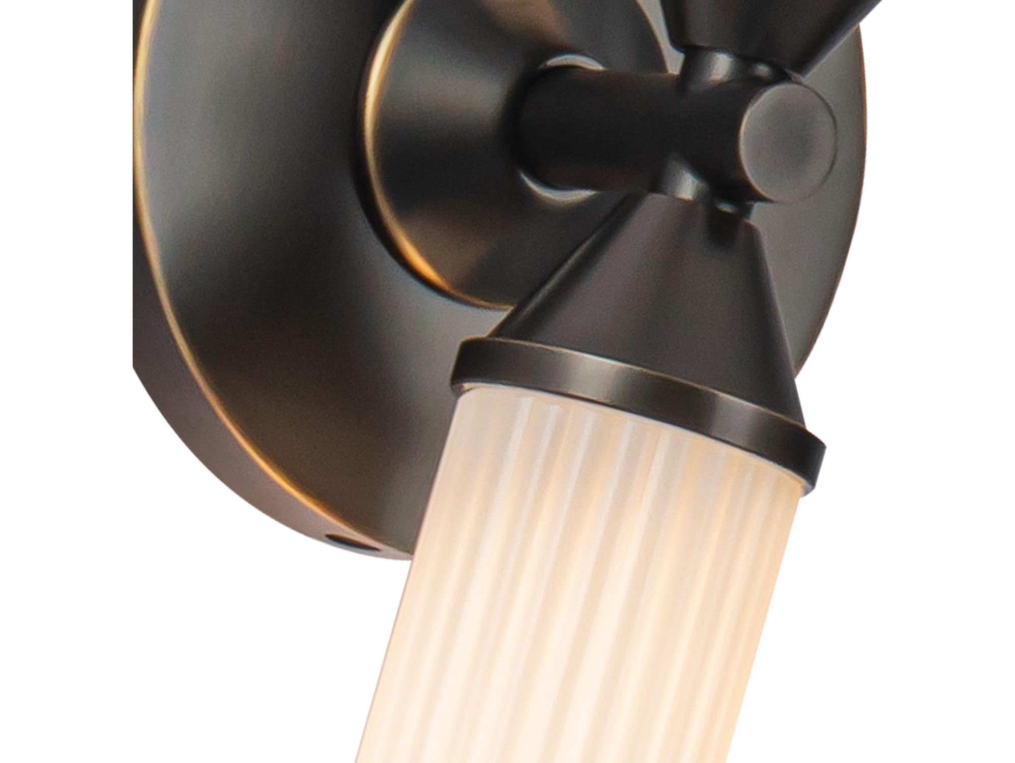 Alora Lighting Edwin Urban Bronze Wall Sconce