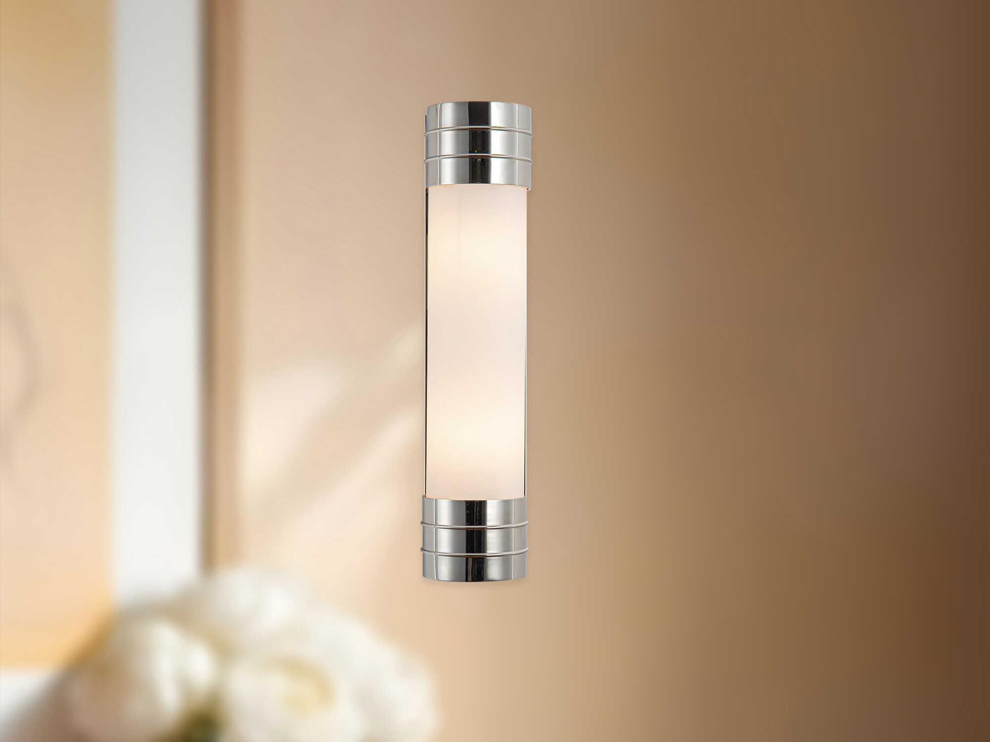 Alora Lighting Willard 2-Light Polished Nickel Wall Sconce