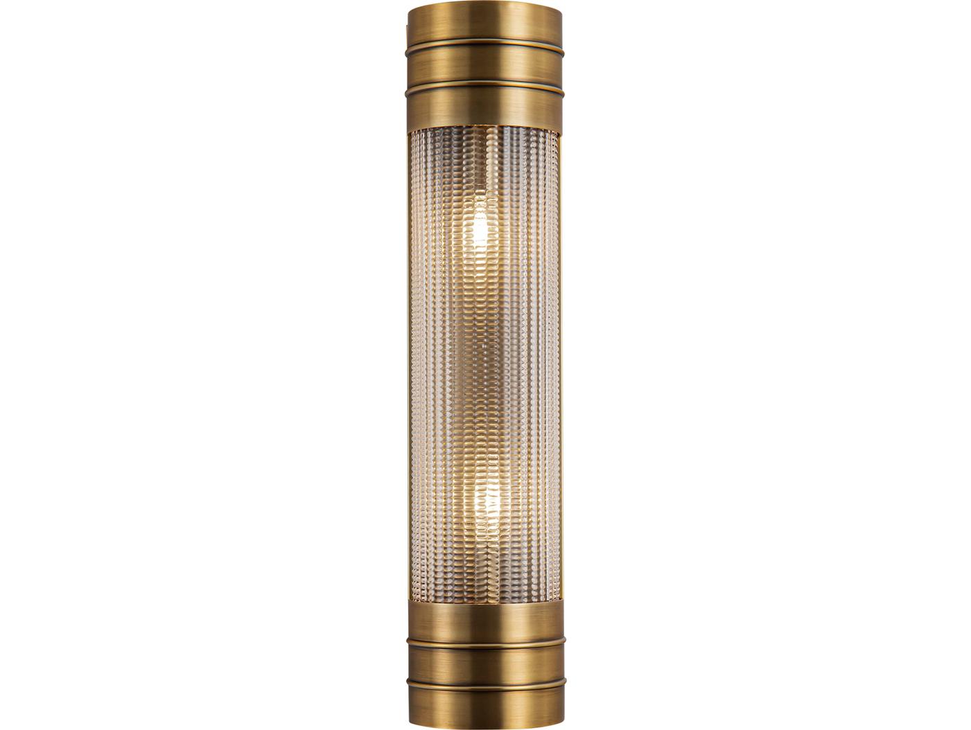 Alora Lighting Willard 2-Light Vintage Brass Vanity Light