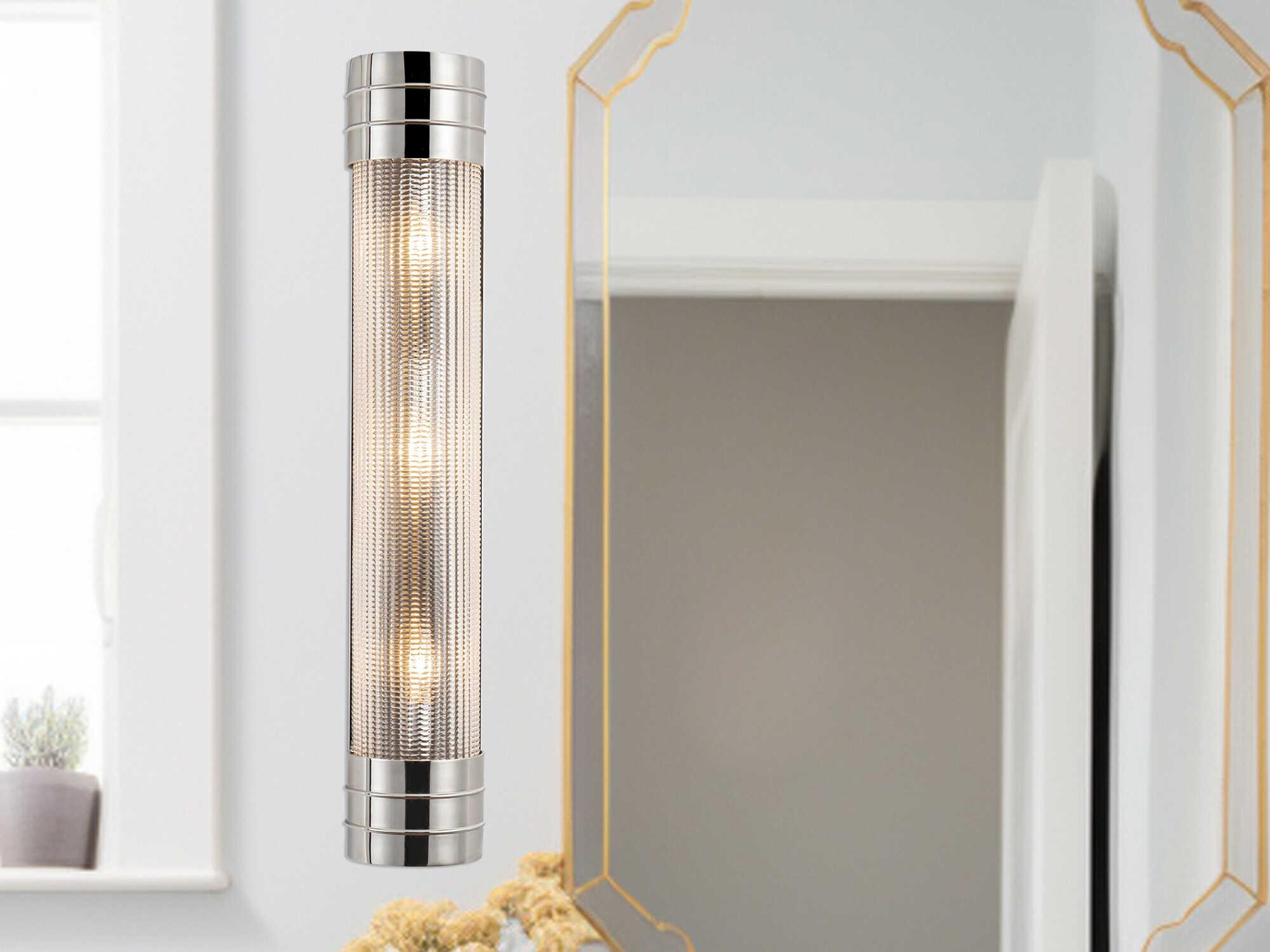 Alora Lighting Willard 3-Light Polished Nickel Wall Sconce