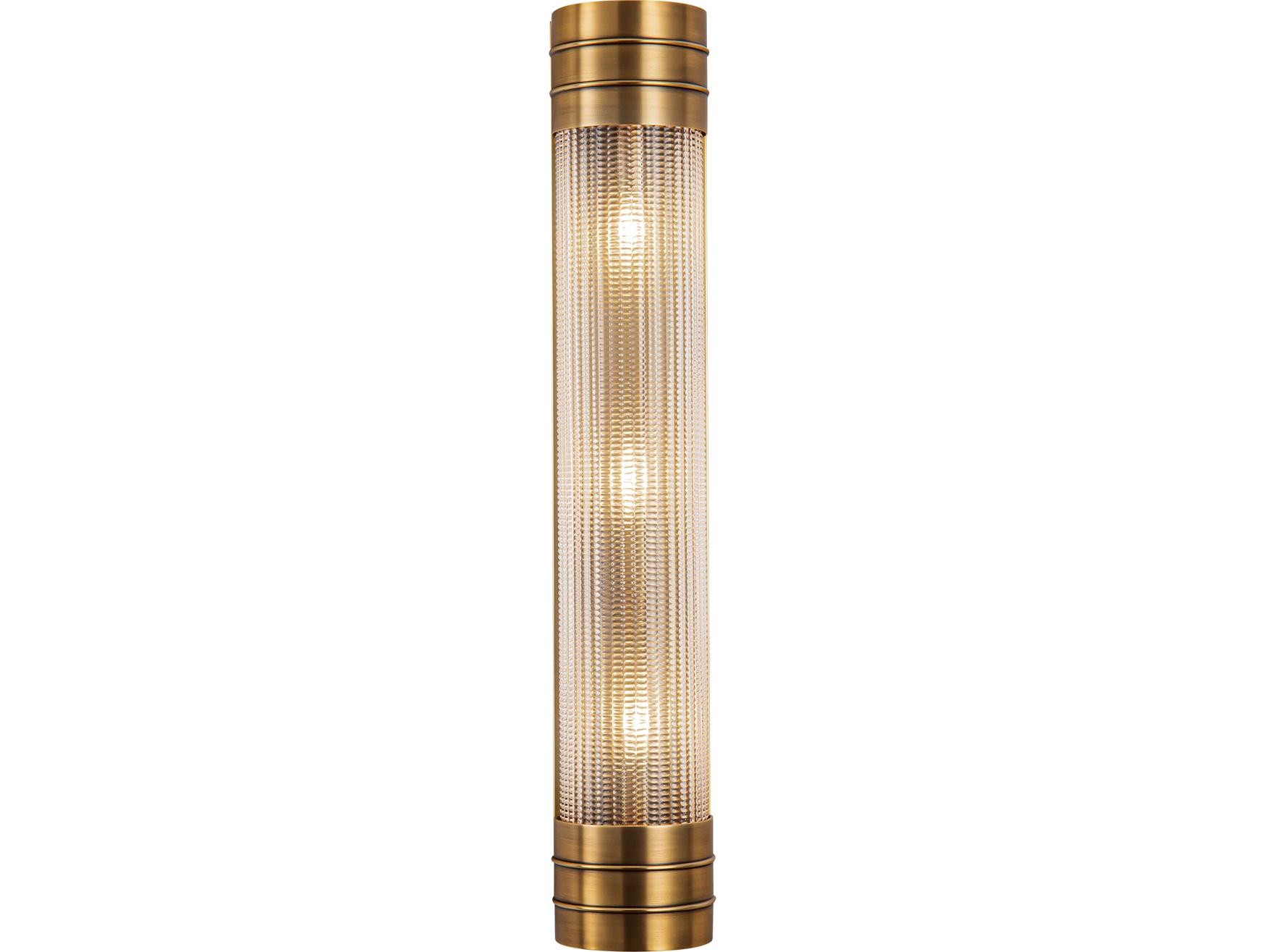 Alora Lighting Willard 3-Light Vintage Brass Wall Sconce