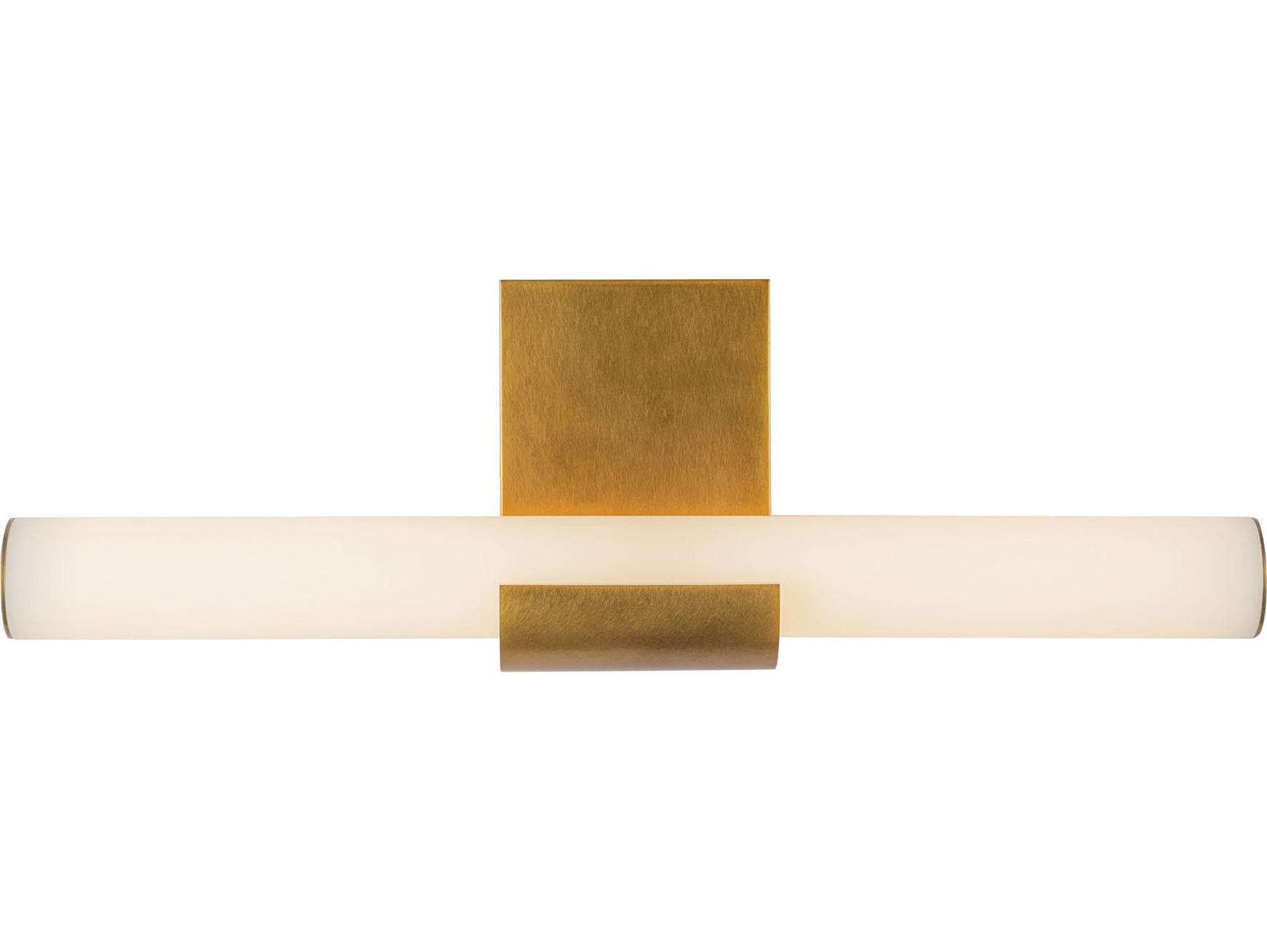 Alora Lighting Apollo Vintage Brass Vanity Light