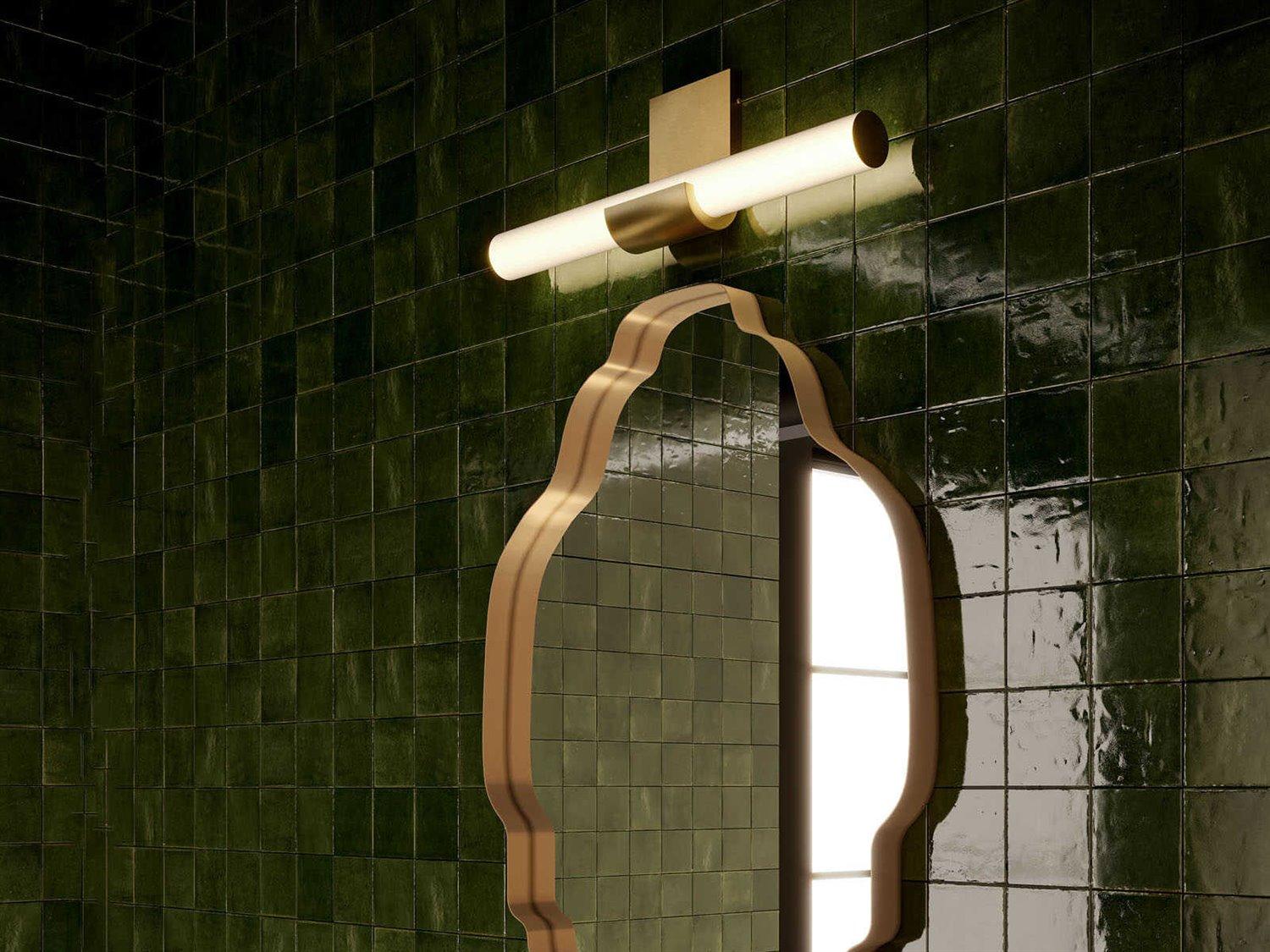 Alora Lighting Apollo Vintage Brass Vanity Light