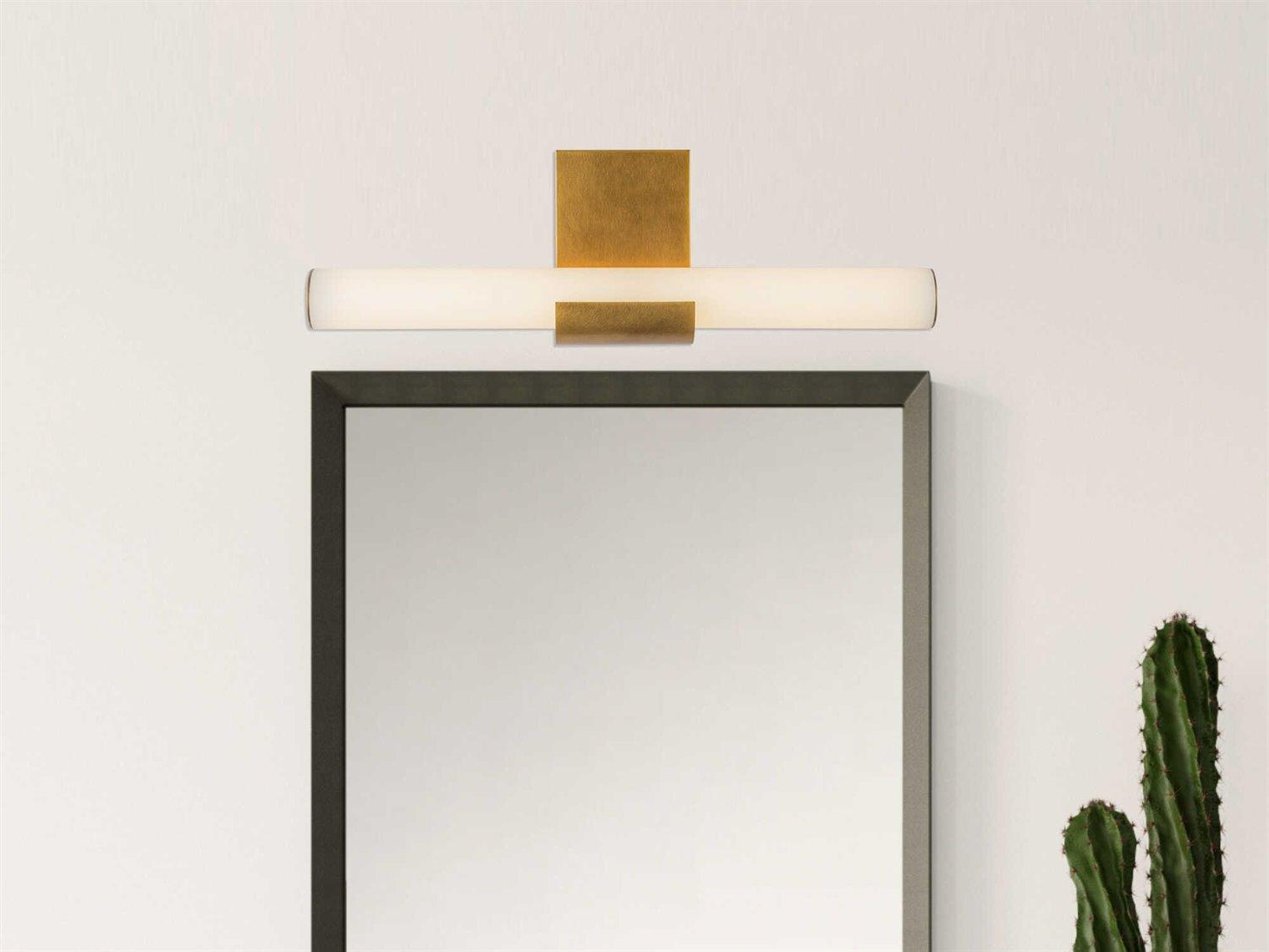 Alora Lighting Apollo Vintage Brass Vanity Light