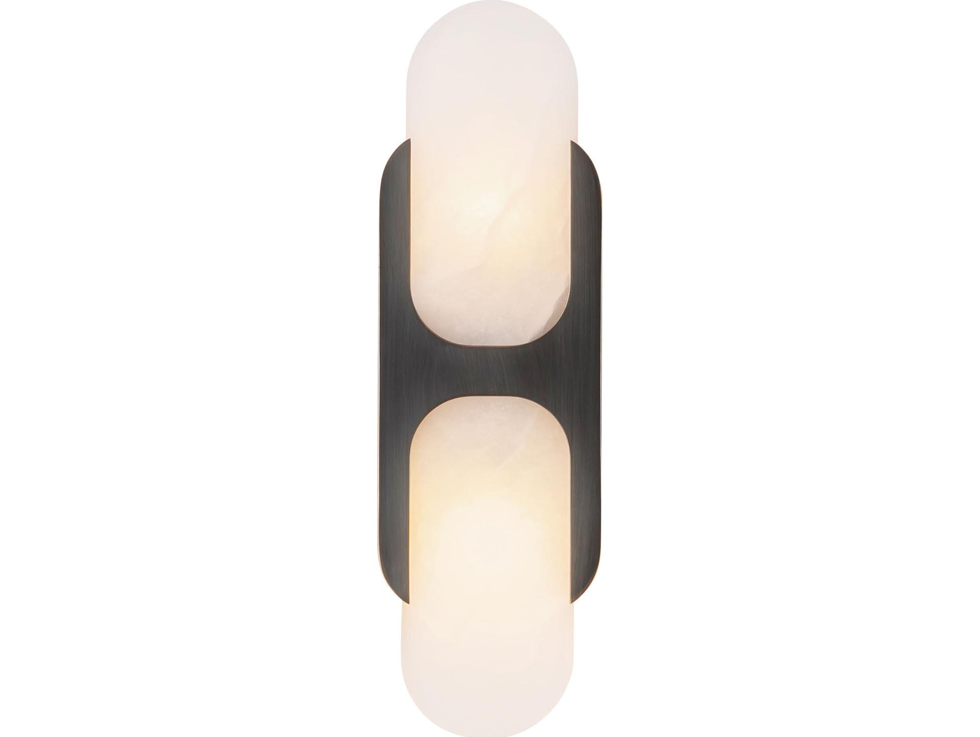 Alora Lighting Odin 2-Light Urban Bronze Wall Sconce