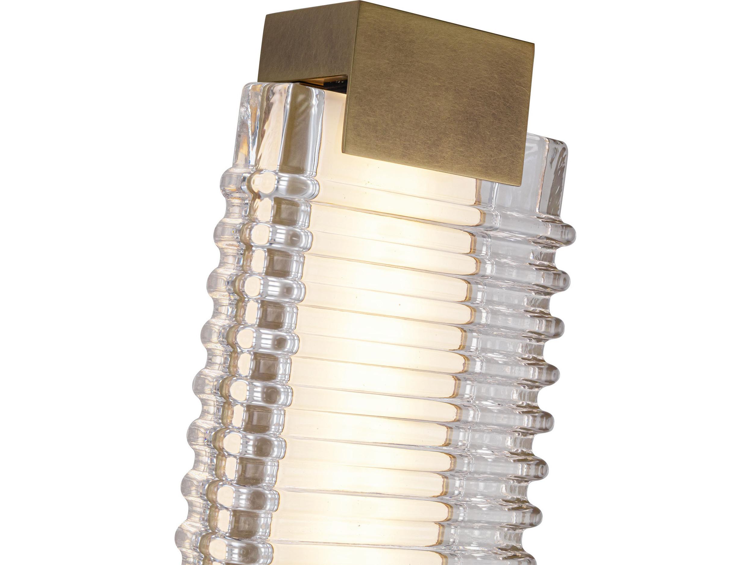 Alora Lighting Alai Vintage Brass Vanity Light