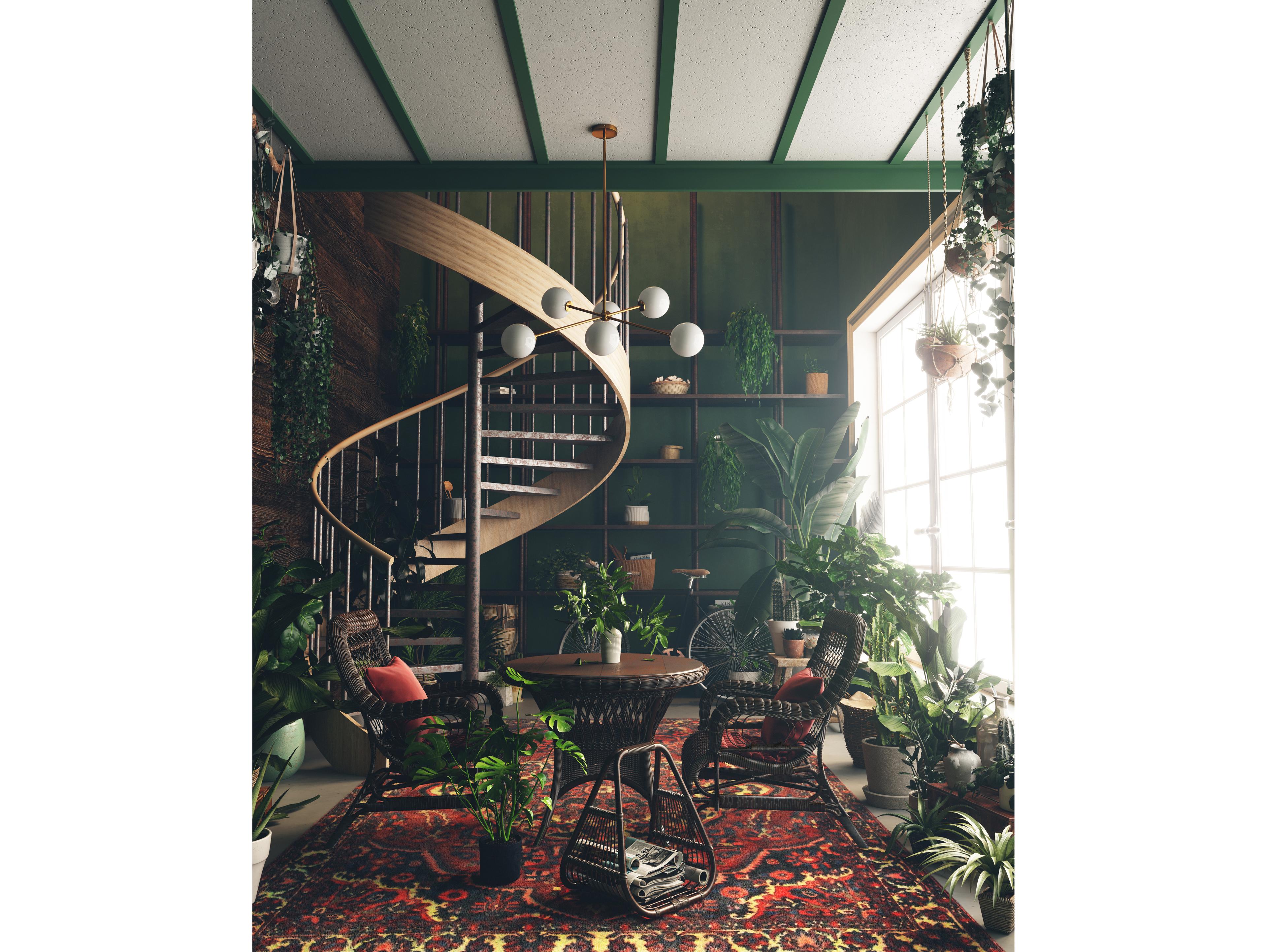 Alora Mood Cassia 6-Light Aged Gold Globe Sputnik Chandelier