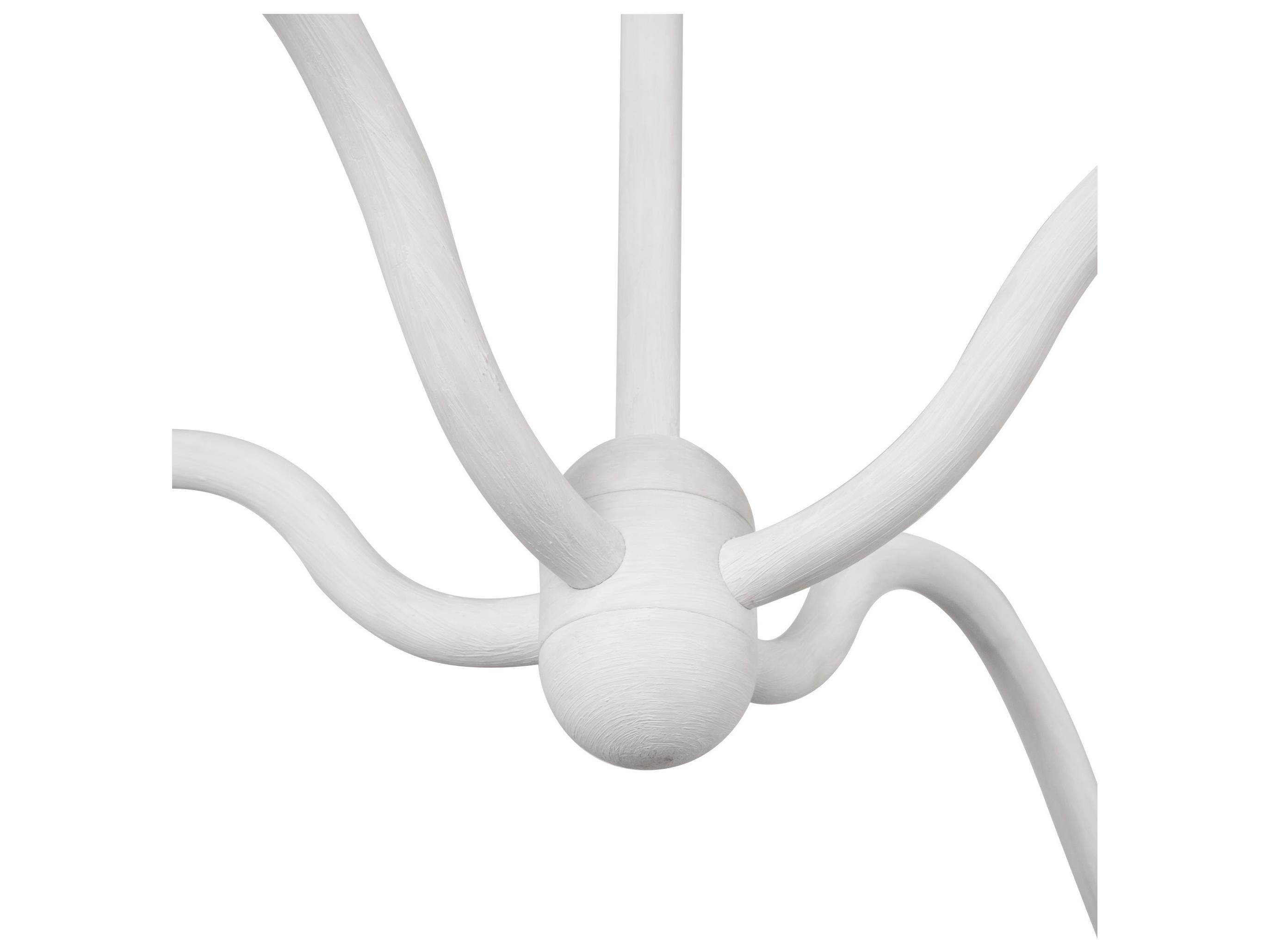 Alora Mood Effie 4-Light Antique White Chandelier