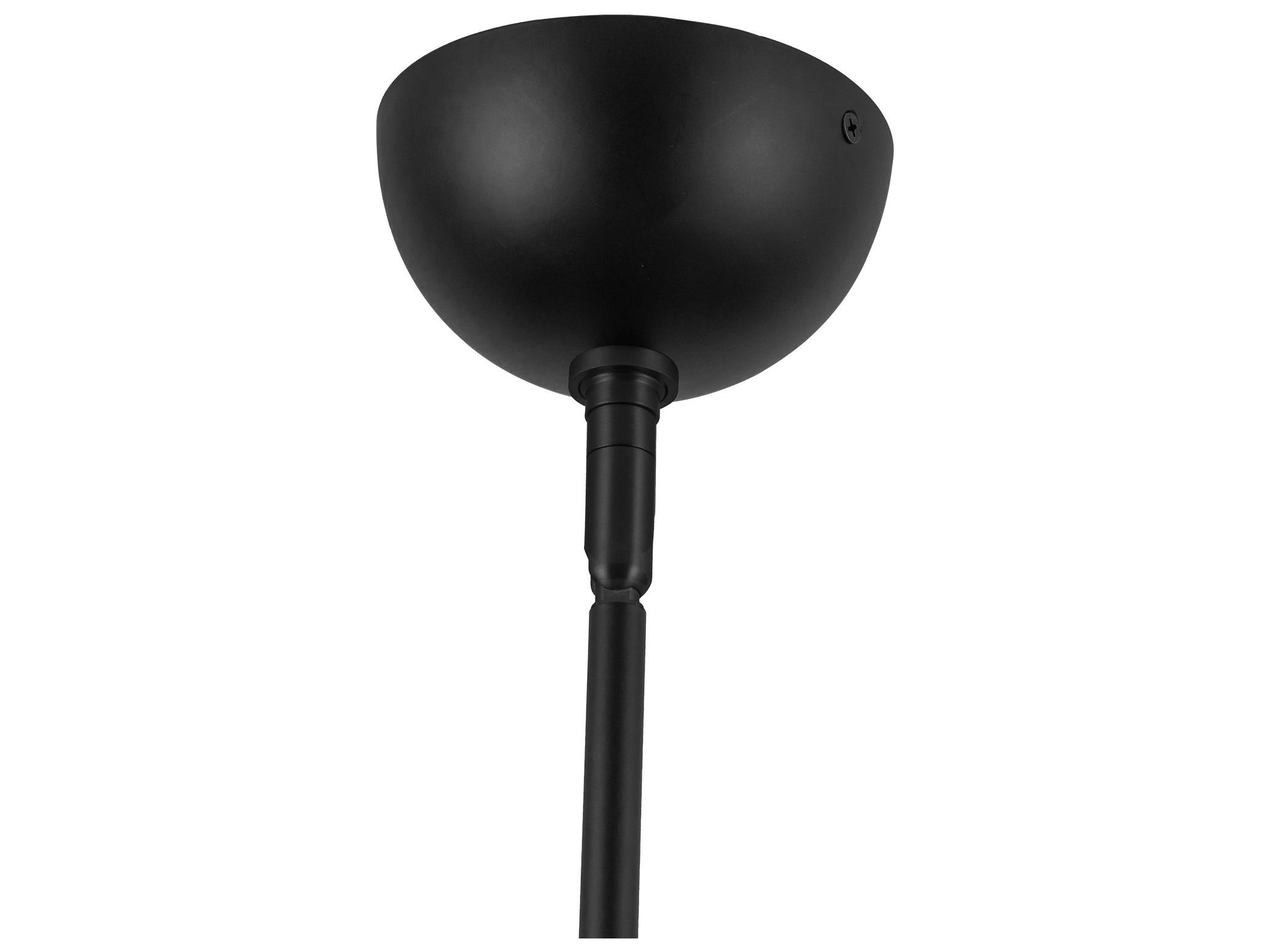 Alora Mood Rosemary 5-Light Matte Black Empire Chandelier