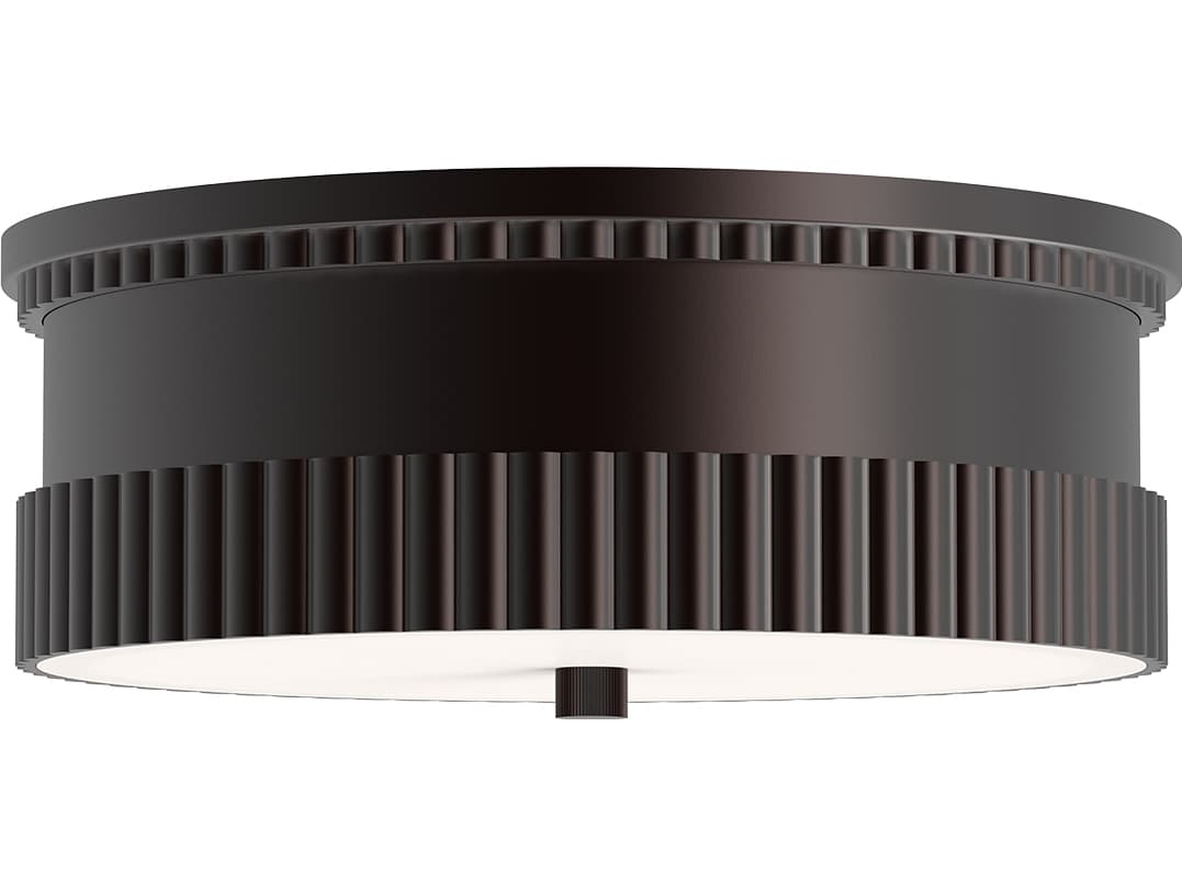 Alora Mood Rue 3-Light Warm Bronze Flush Mount