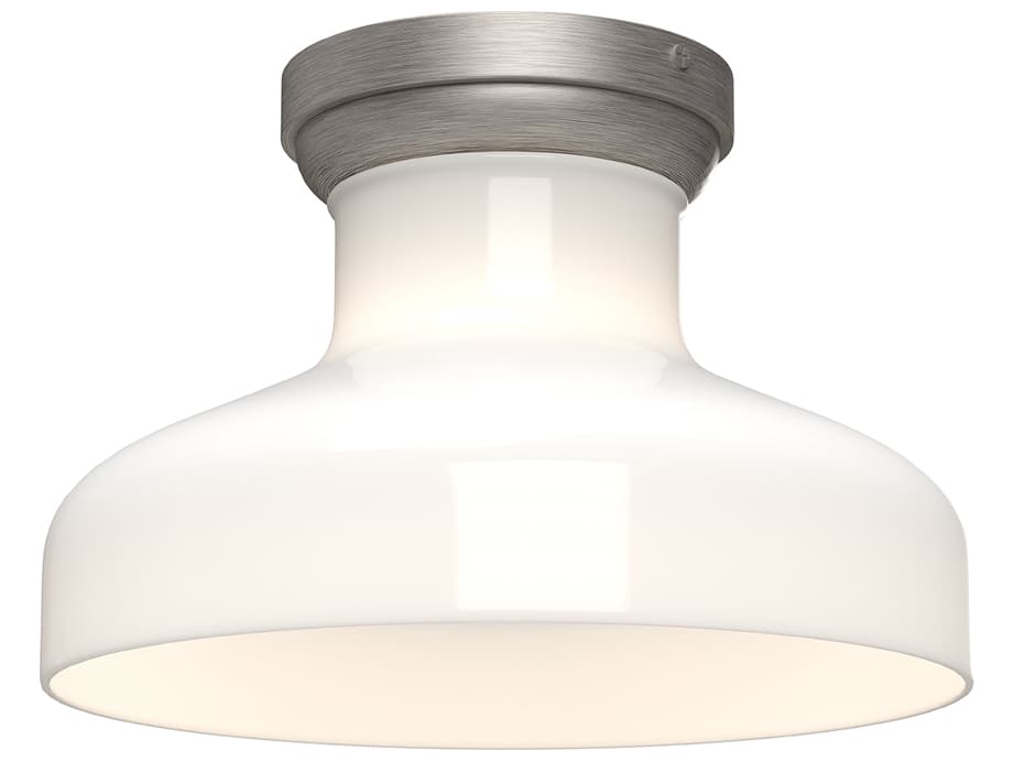 Alora Mood Westlake 1-Light Brushed Nickel Flush Mount